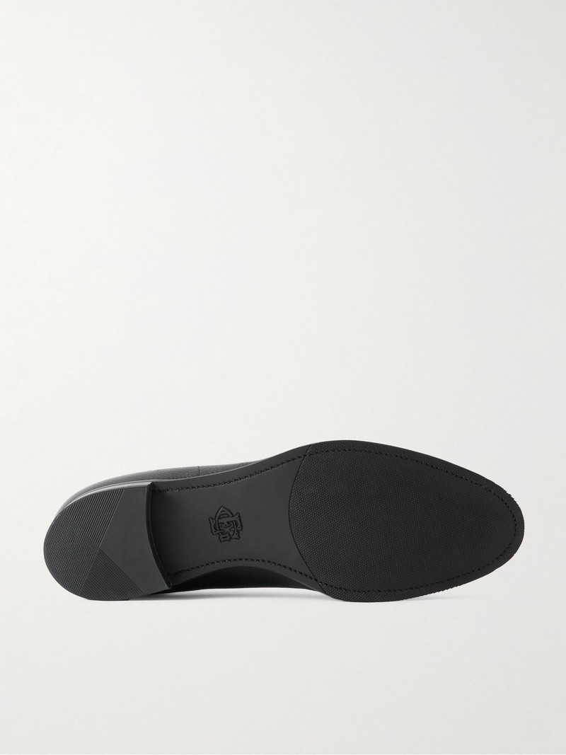 EDWARD GREEN Dover Full-Grain Leather Derby Shoes Black outlook