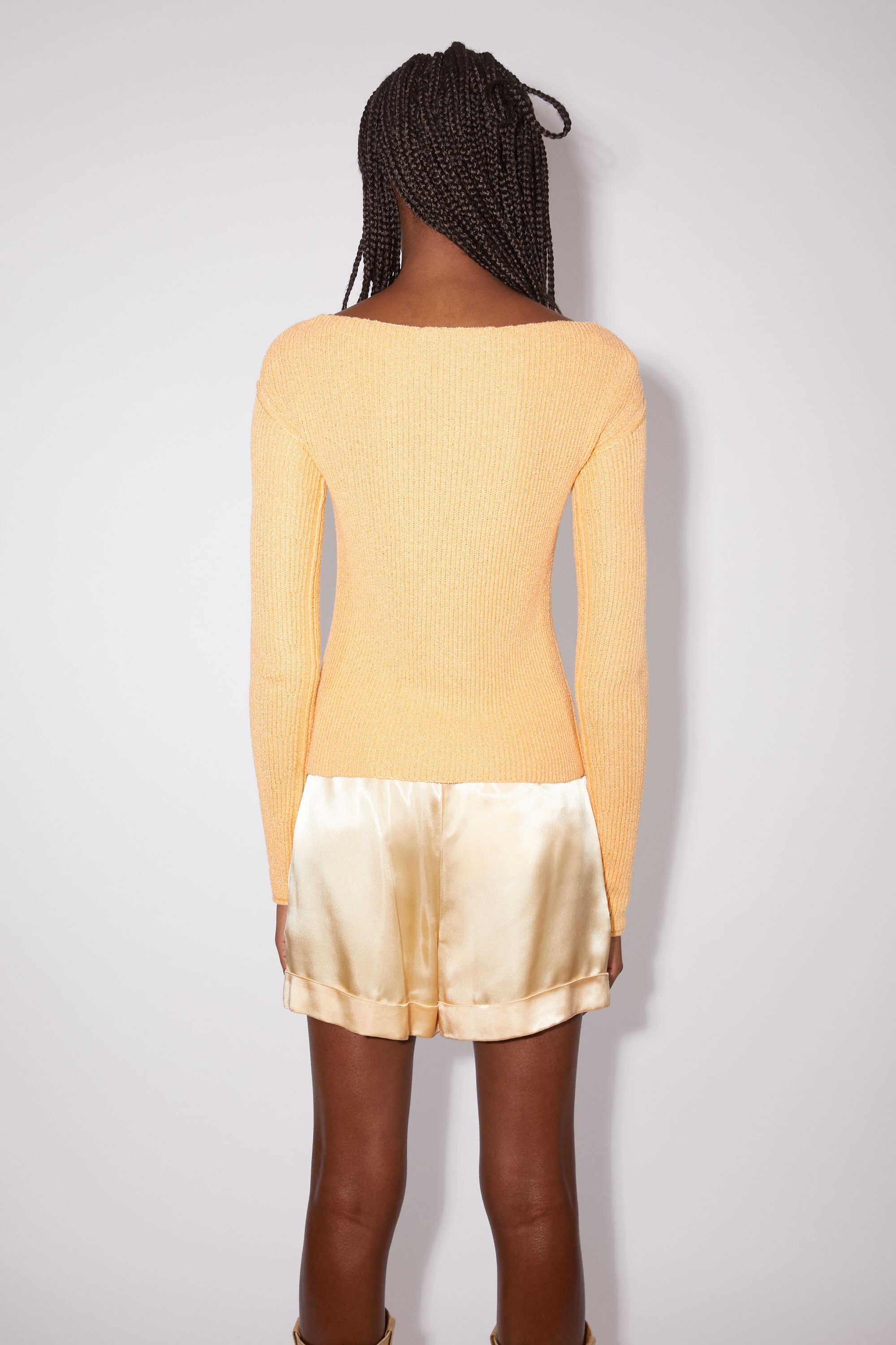 Knit jumper - Vanilla yellow - 3