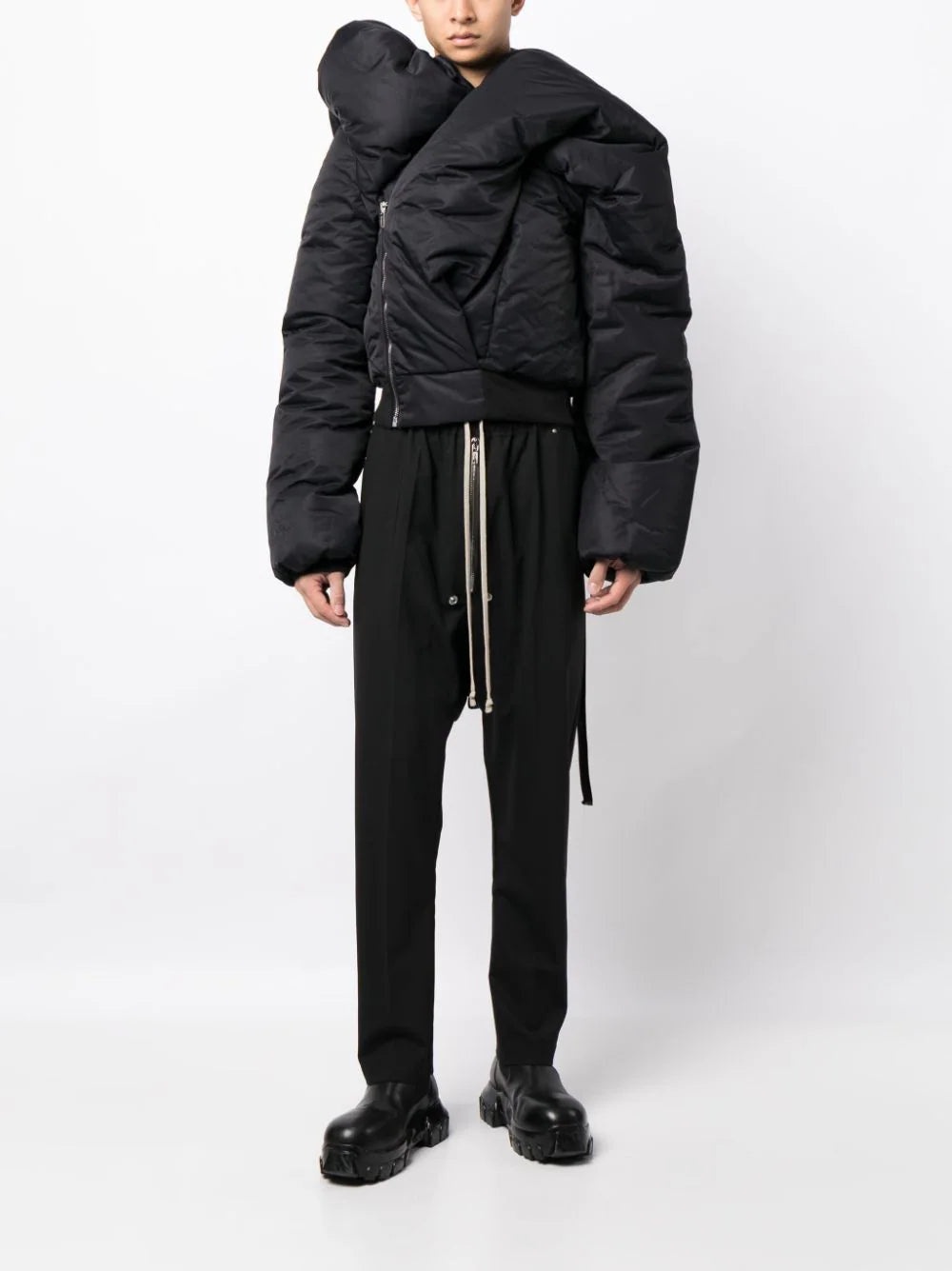 PADDED CROPPED JACKET - 2