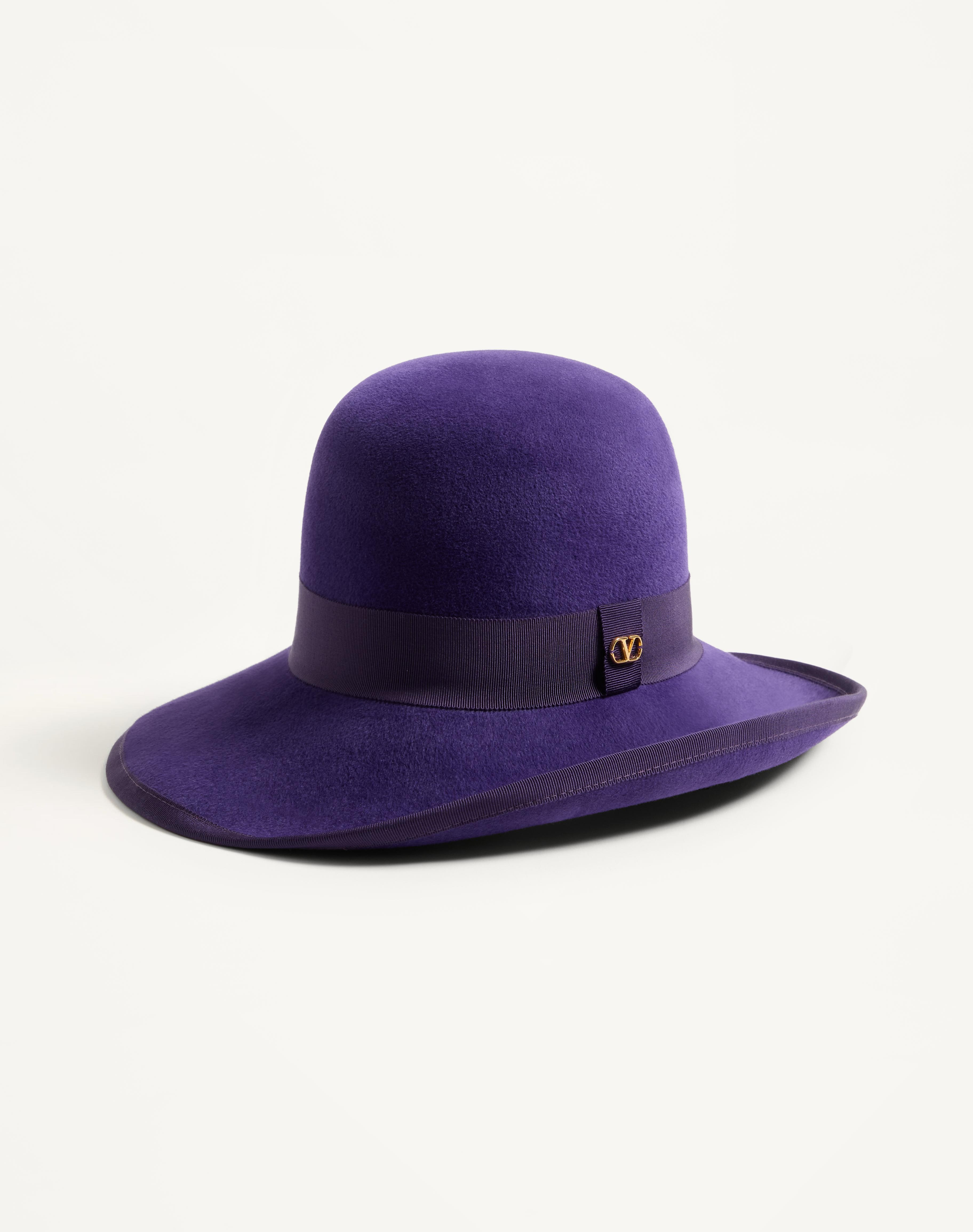 VLOGO SIGNATURE HAT IN LAPIN FABRIC - 3