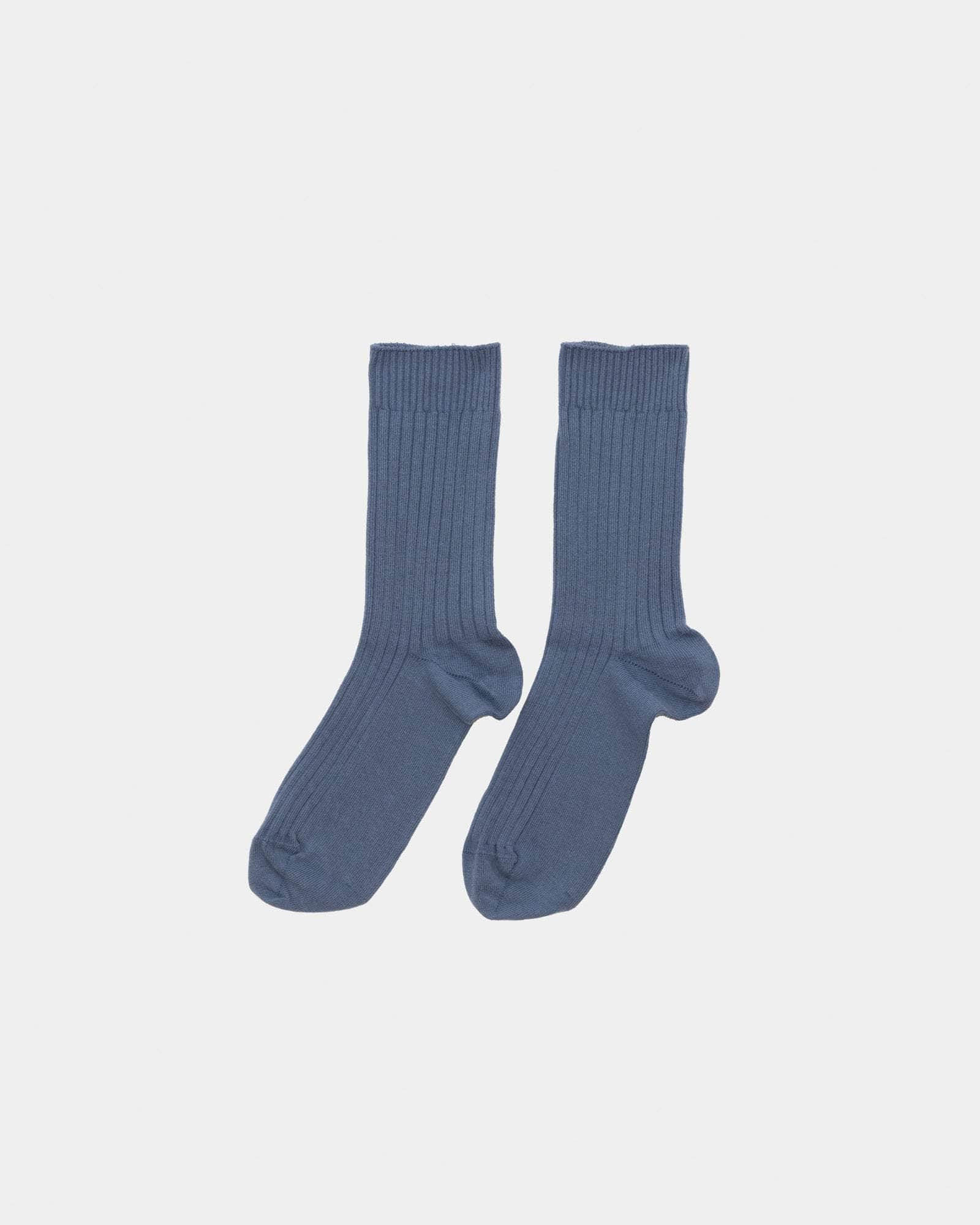 Rib Overankle Socks - Organic Cotton Rib - 2