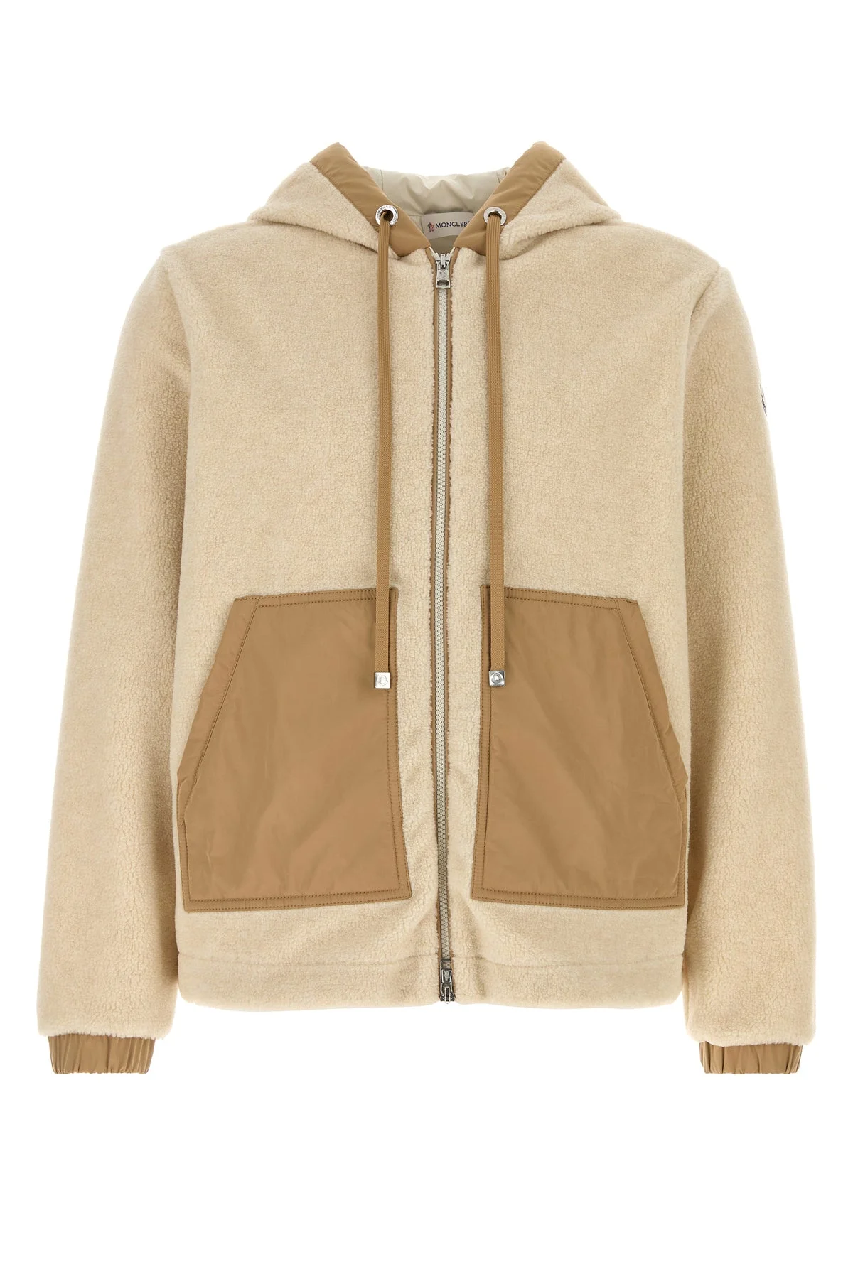 Sand teddy fabric sweatshirt - 1