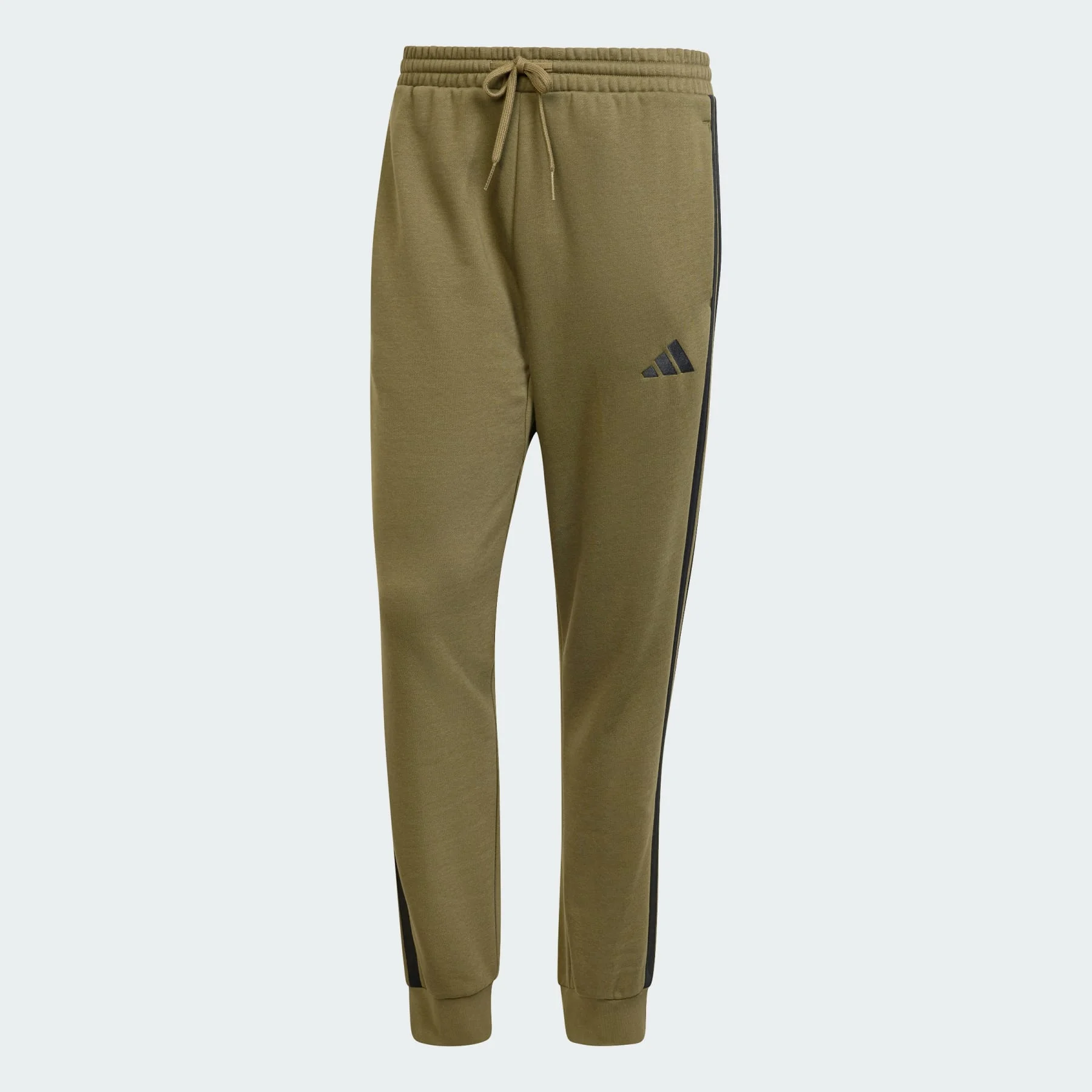 Essentials 3-Stripes Fleece Pants - 1