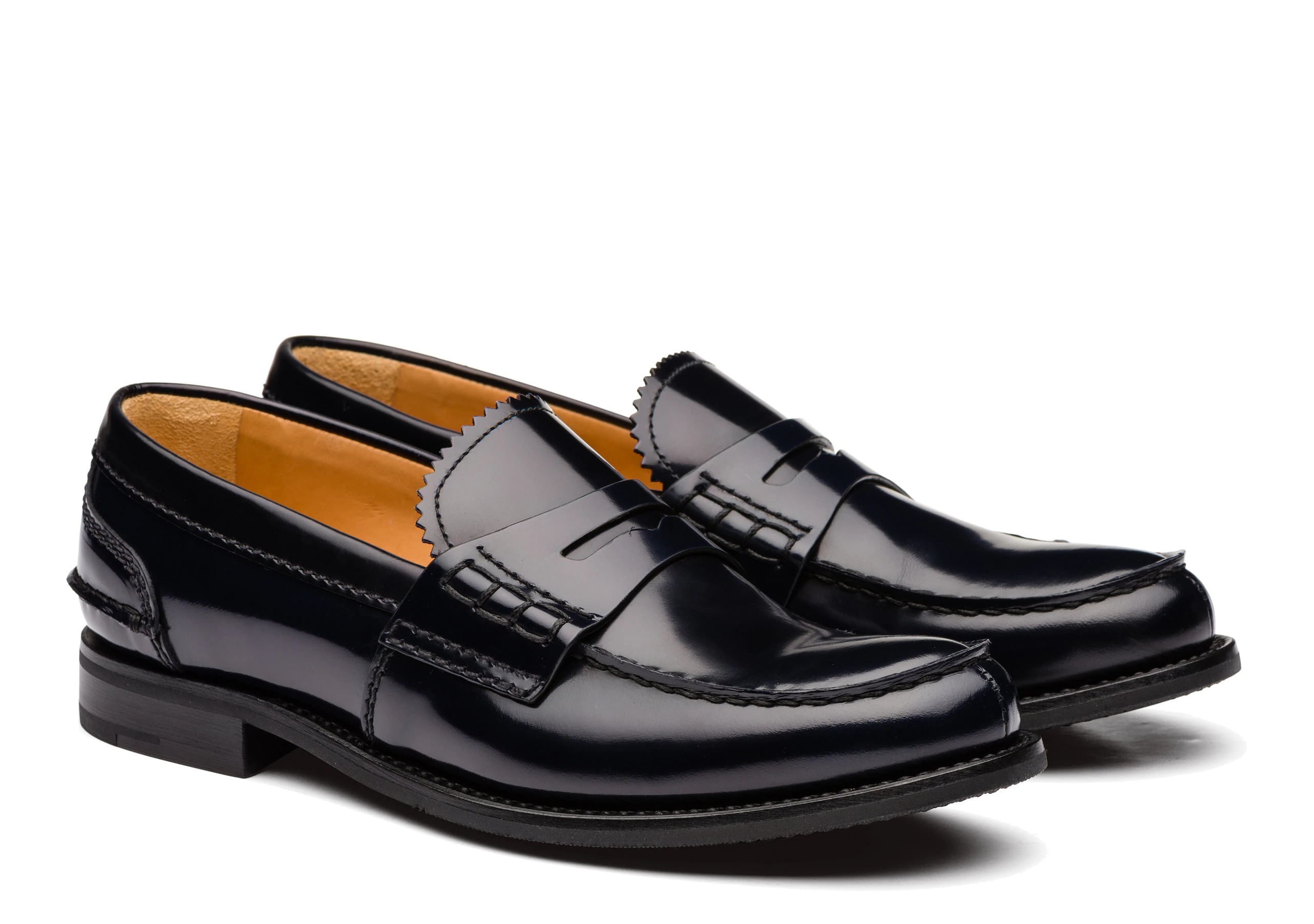 Pembrey 2w
Polished Fumè Loafer Blue - 2