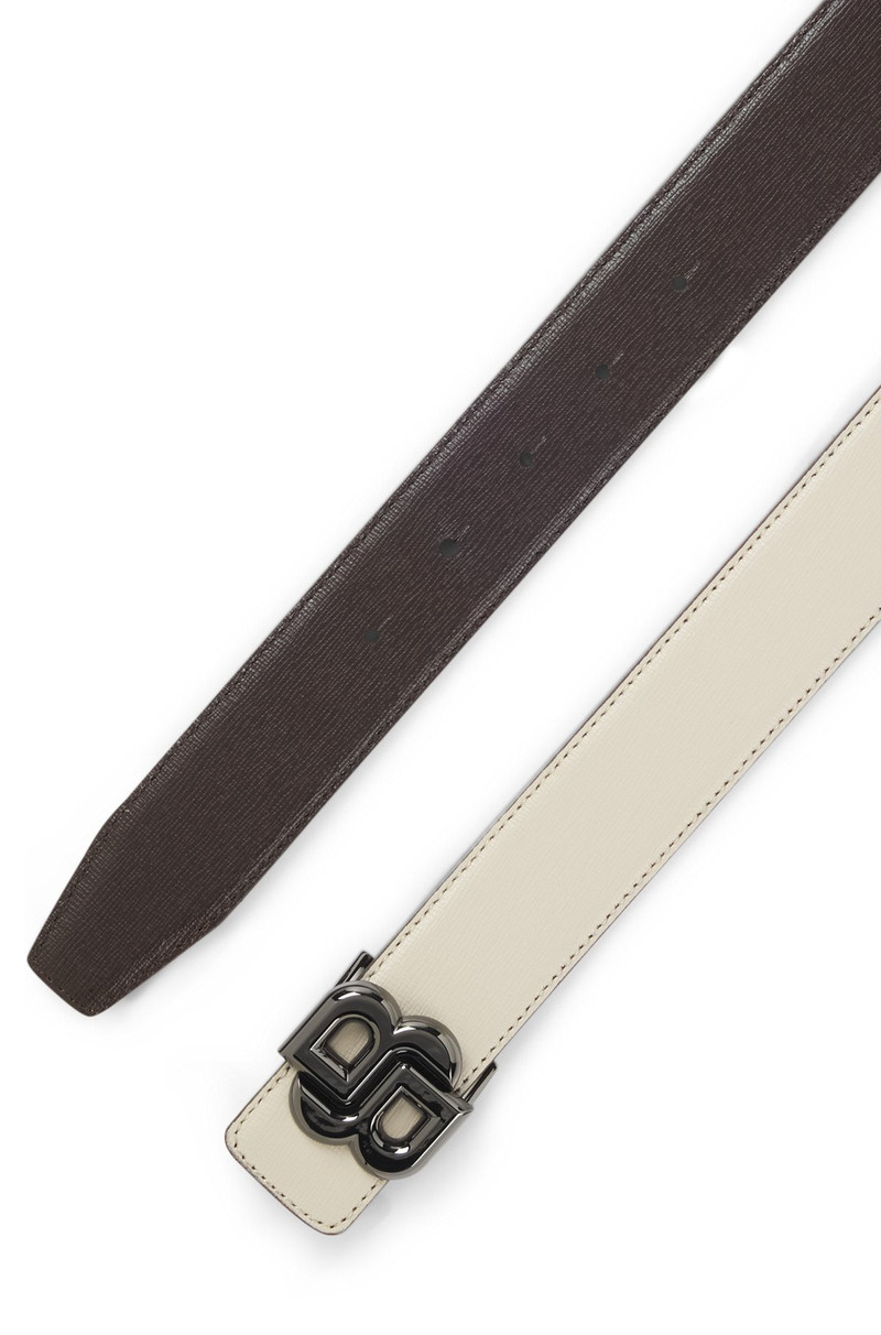 REVERSIBLE BELT WITH DOUBLE B MONOGRAM BUCKLE 3
