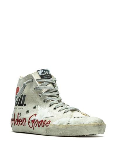 Golden Goose Francy high-top sneakers outlook