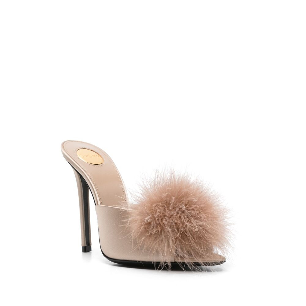 Saint Laurent Neutrals Mules Women - 2