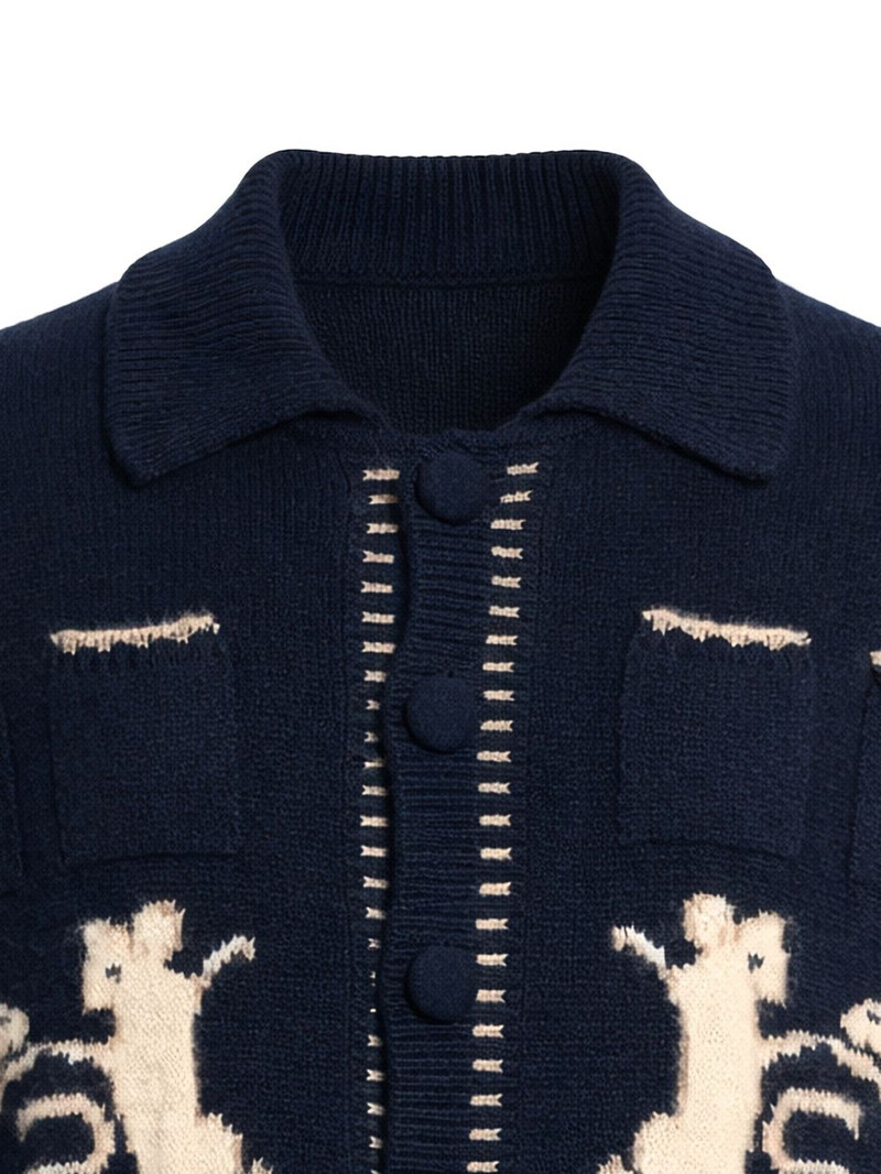 baziszt Mice cardigan outlook