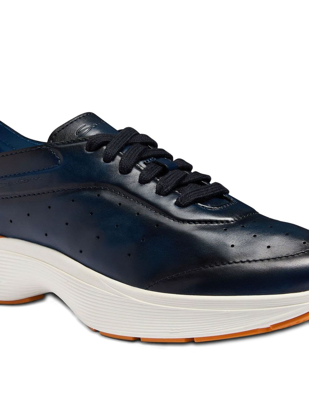 Bounce perforated leather sneakers - 3