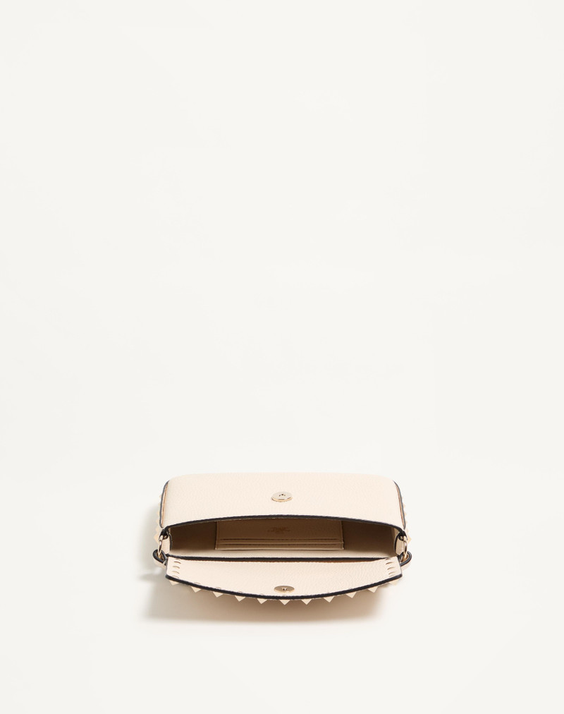 Valentino ROCKSTUD GRAINY CALFSKIN POUCH outlook