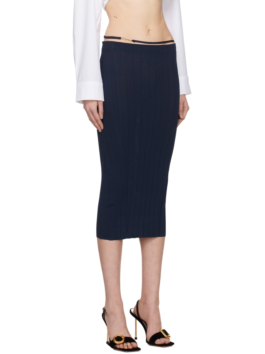 Navy 'La Jupe Paru' Midi Skirt - 2