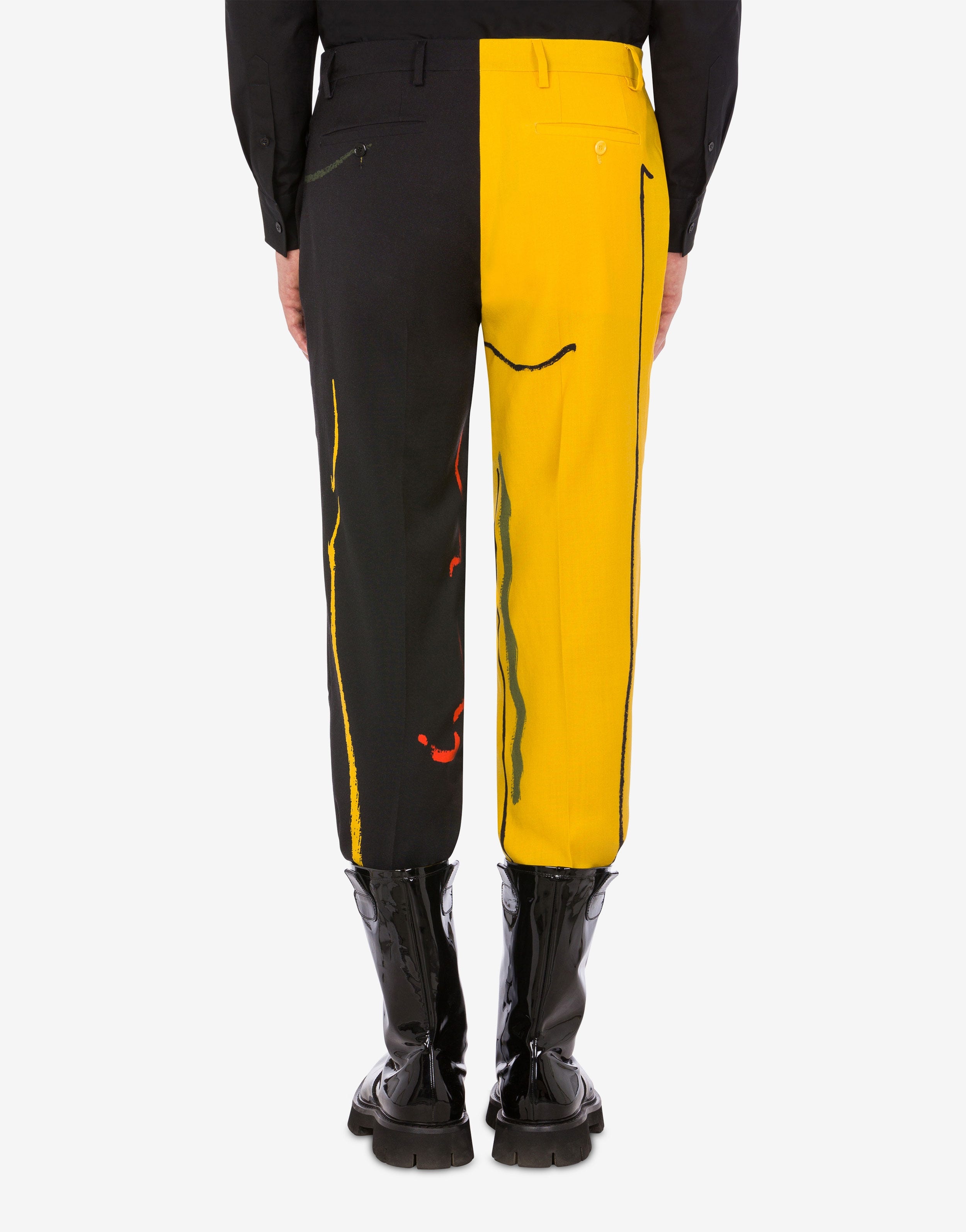 TONY VIRAMONTES ARCHIVE TWO-TONE TROUSERS - 3