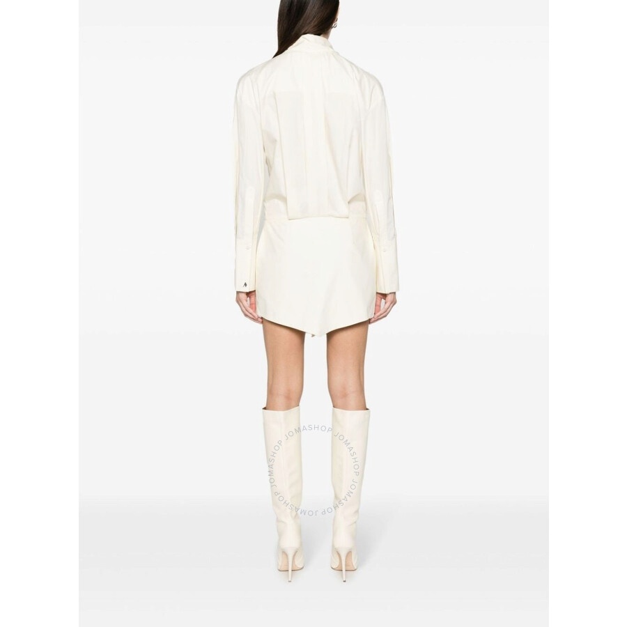 The Attico Silvye Cotton Mini Shirt Dress - 3