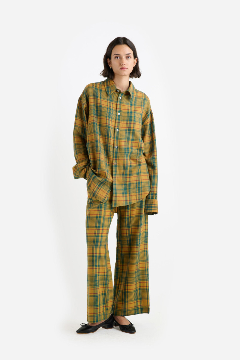 The Elder Statesman WOMEN'S PLAID OLLIE PANT outlook