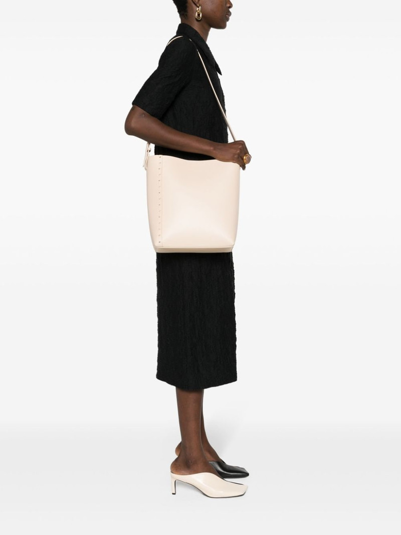 Jil Sander medium leather tote bag outlook