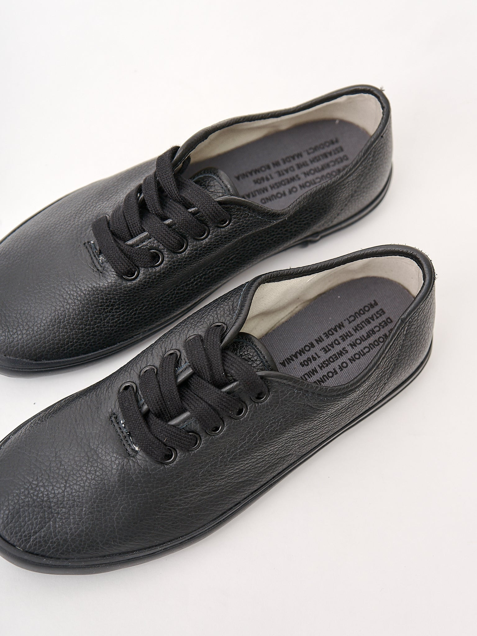 4600PL Swedish Military Trainer - Black - 8
