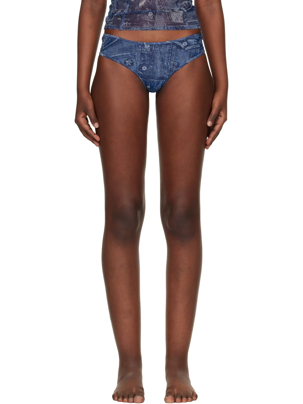 Blue Tasha-Dnm Briefs - 1