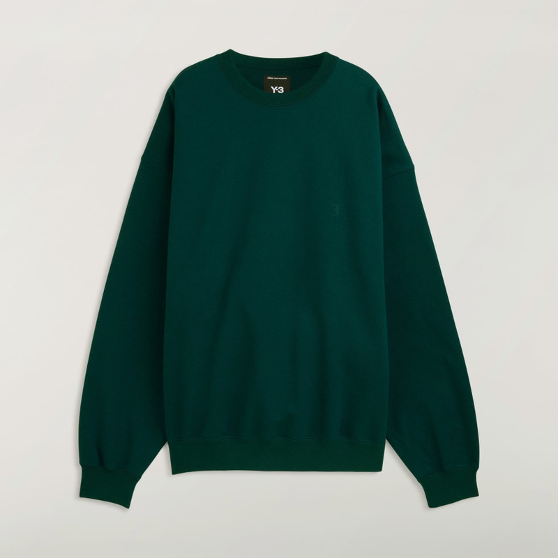 Y-3 Brushed Terry Crew Sweatshirt 1