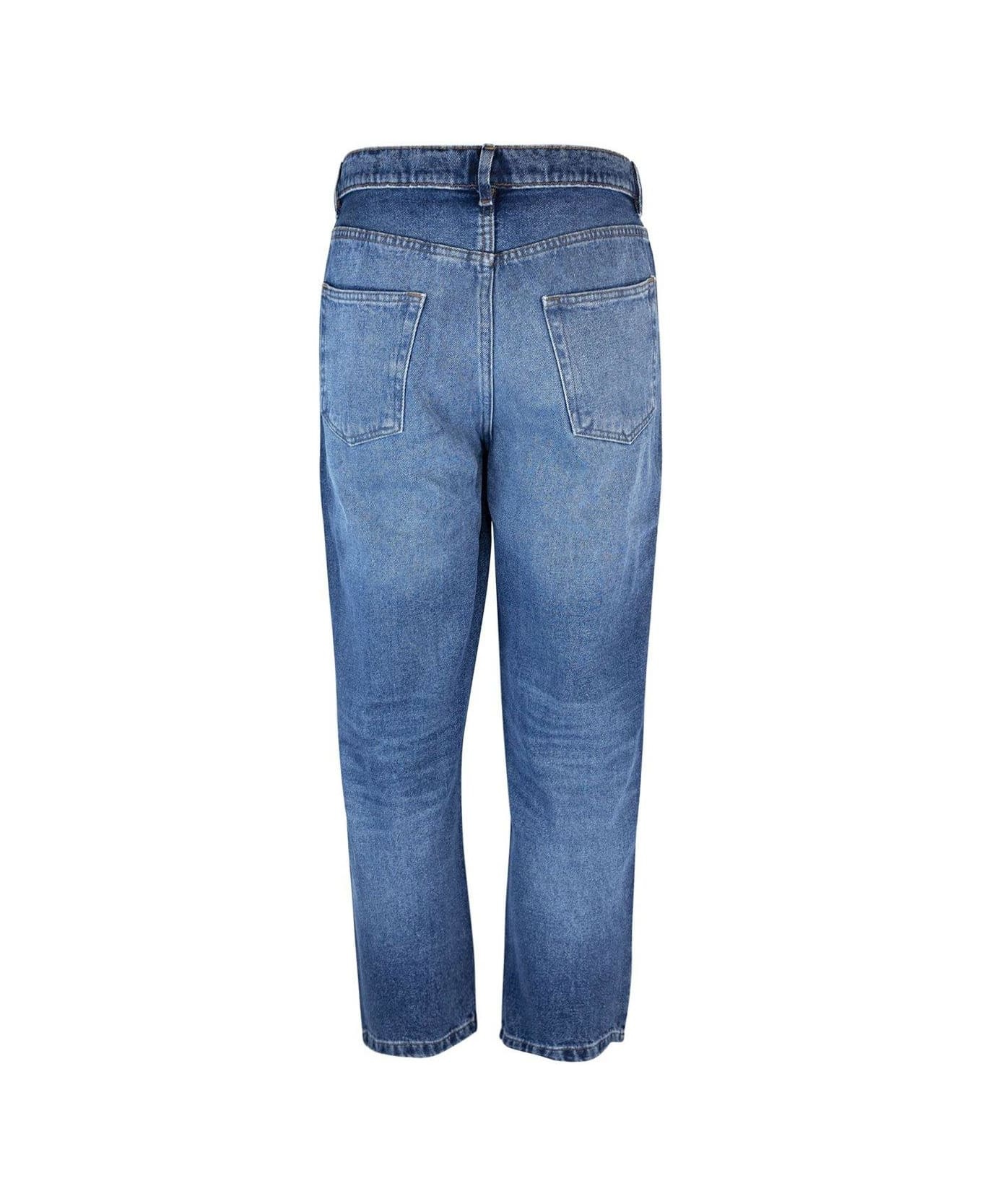 Straight Leg Jeans - 2