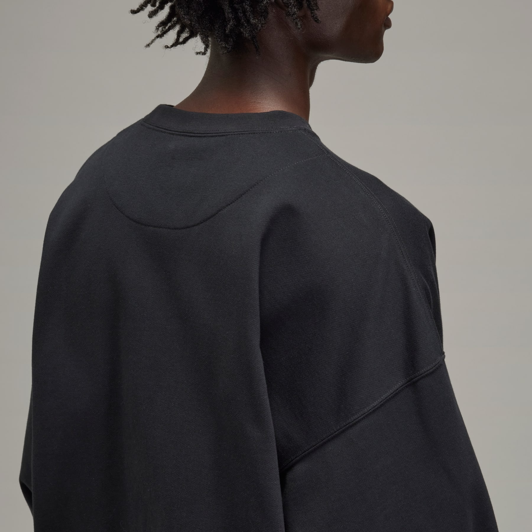 Y-3 French Terry Crew Sweater - 8