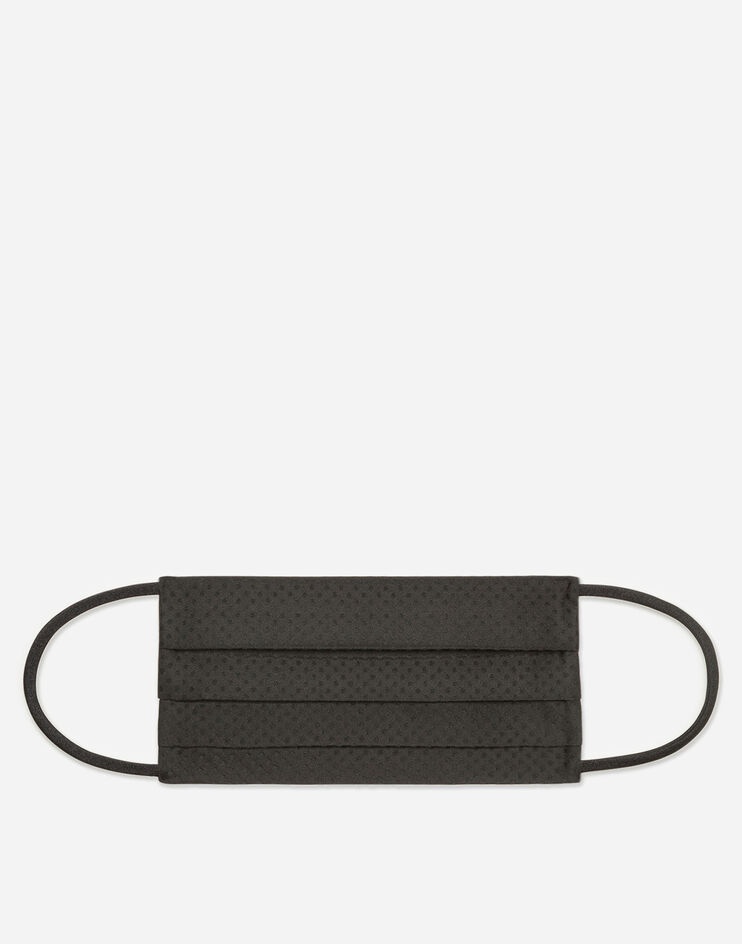 Jacquard face mask and tie set - 2