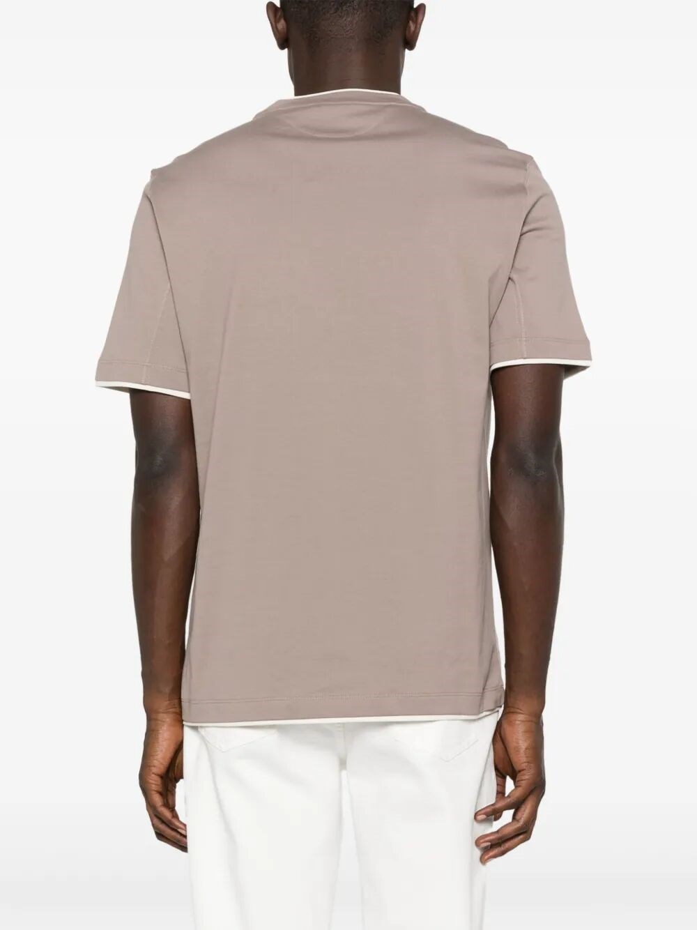 T-Shirt With Faux-Layering - 4