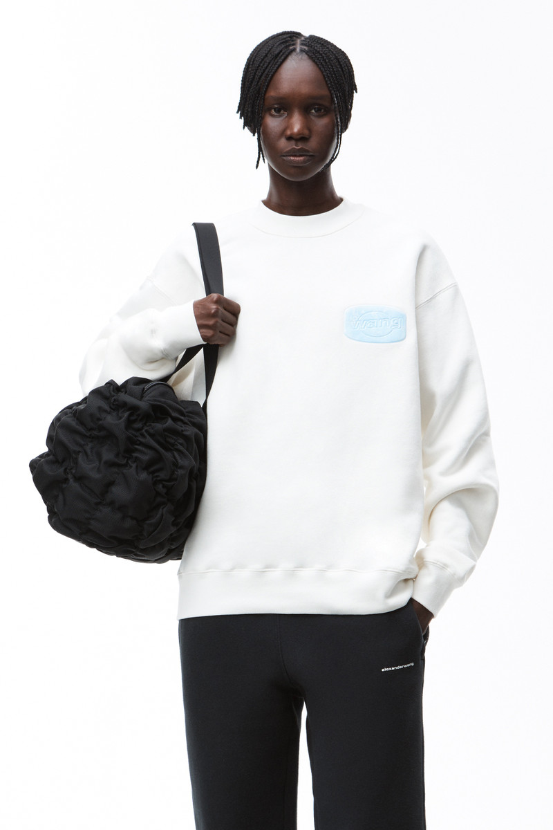 Alexander Wang SOAP BAR SWEATSHIRT IN COMPACT JERSEY outlook