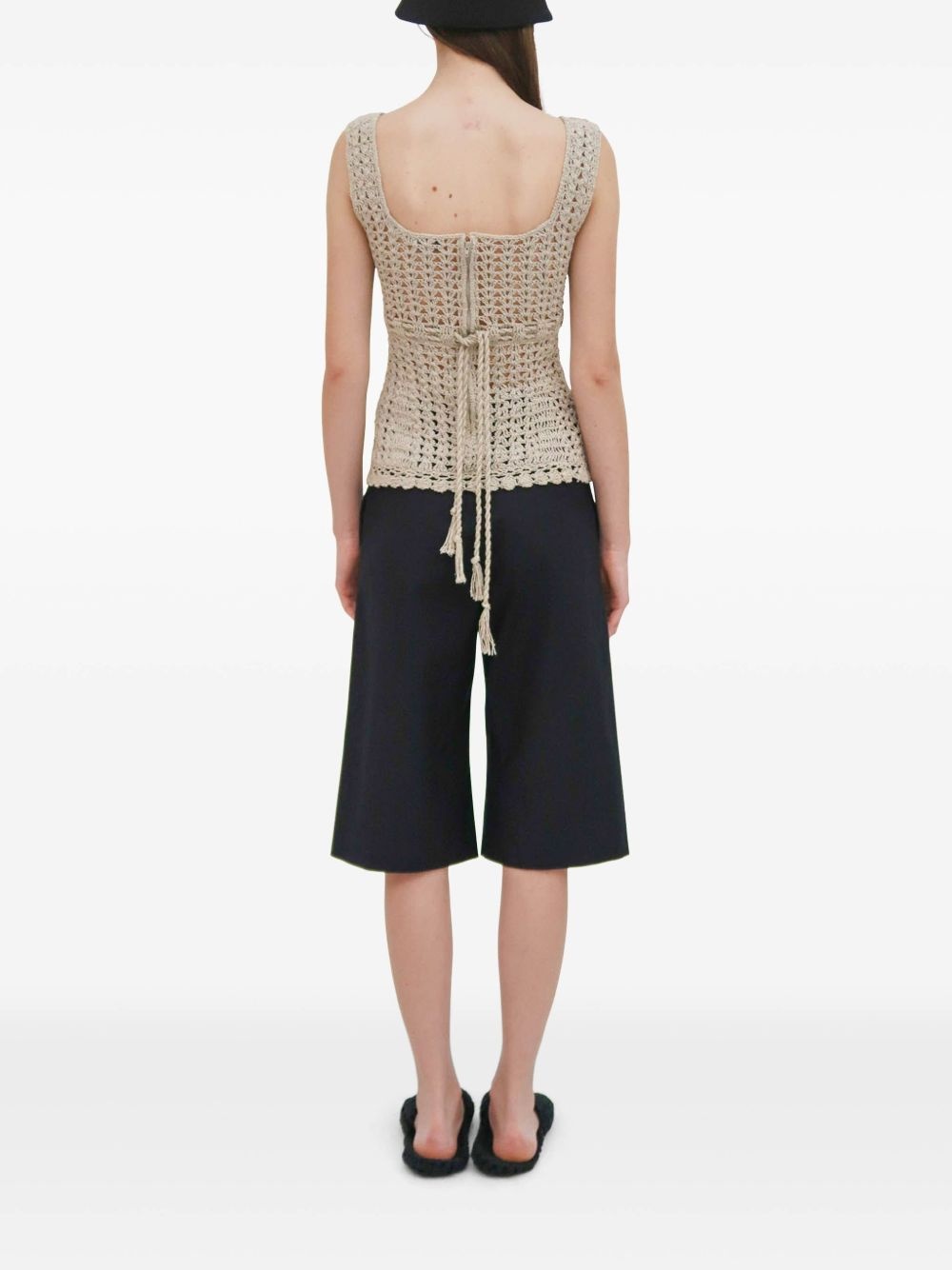 crochet-knit top - 6
