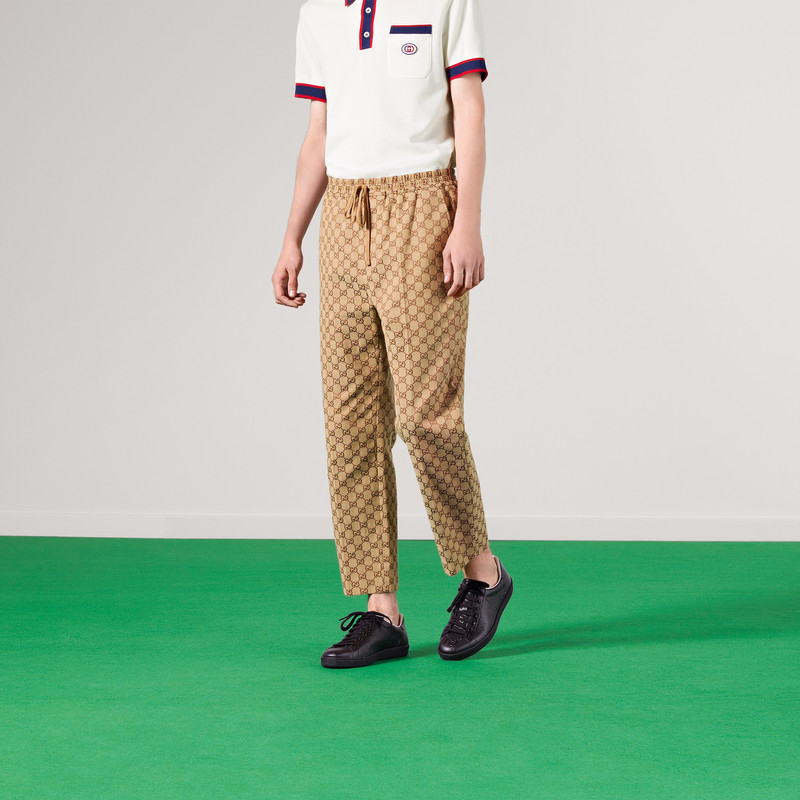 GG canvas track bottoms 5