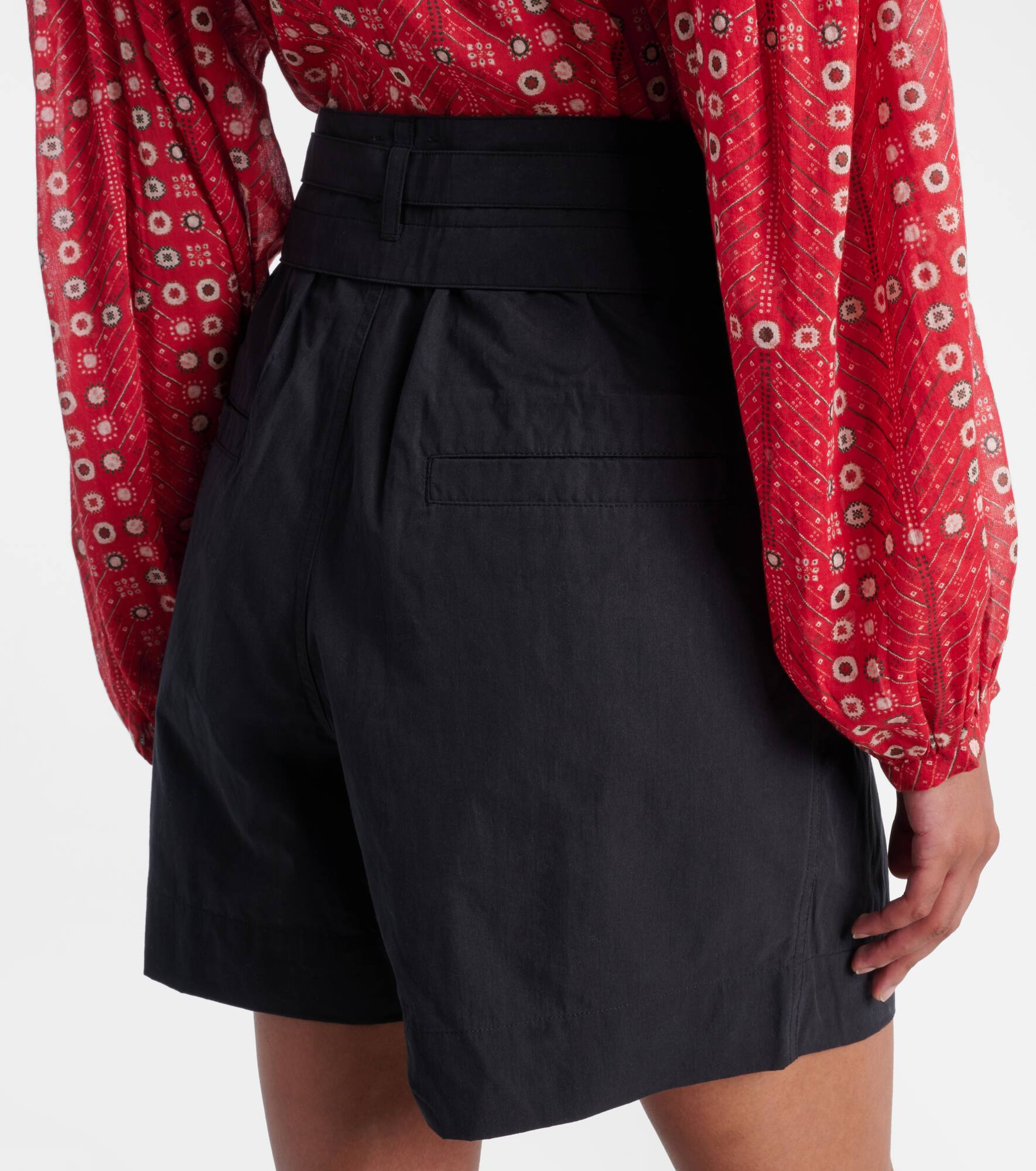 Danica cotton-blend Bermuda shorts - 5