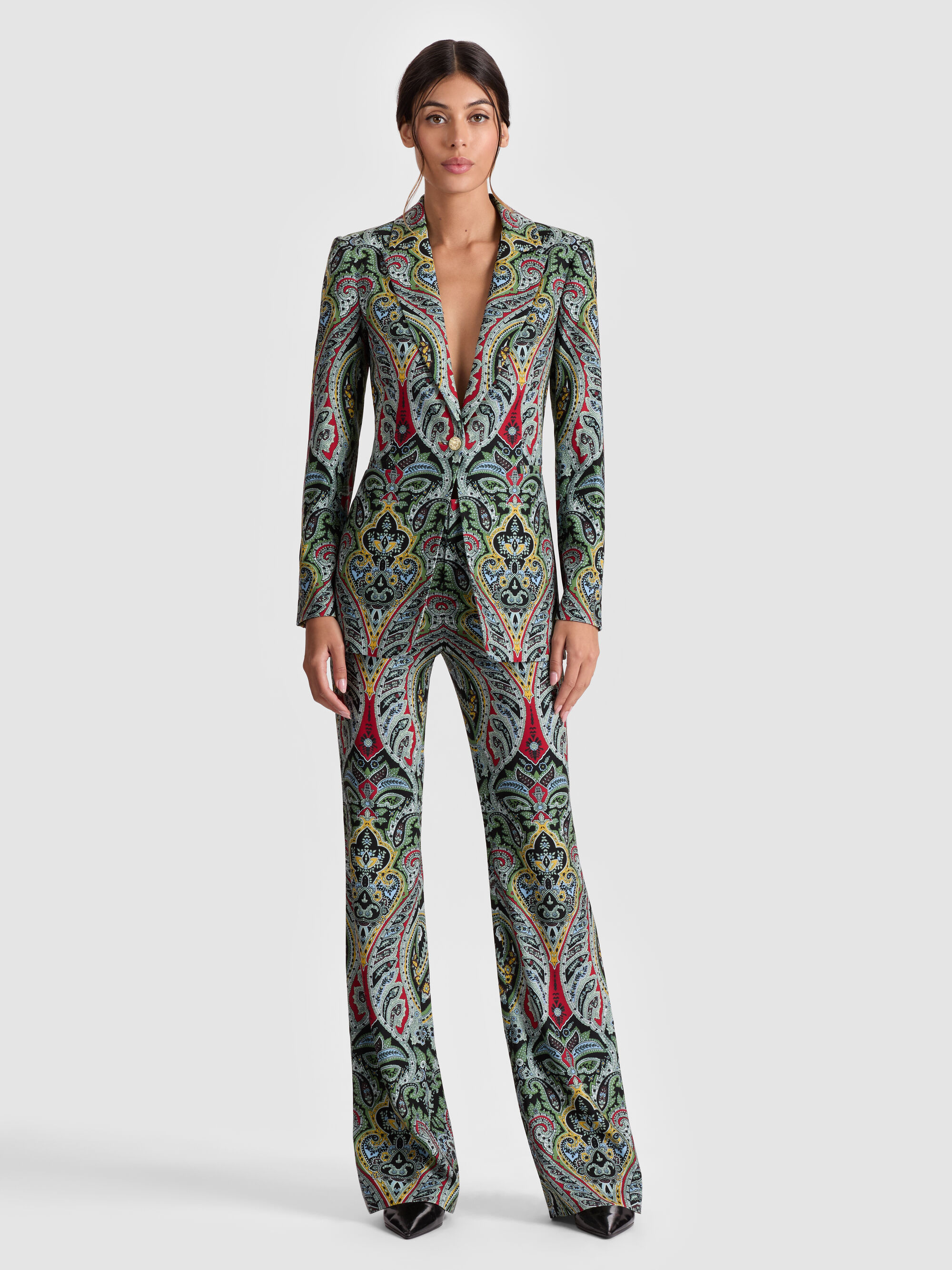 BREANN PRINTED BLAZER - 3