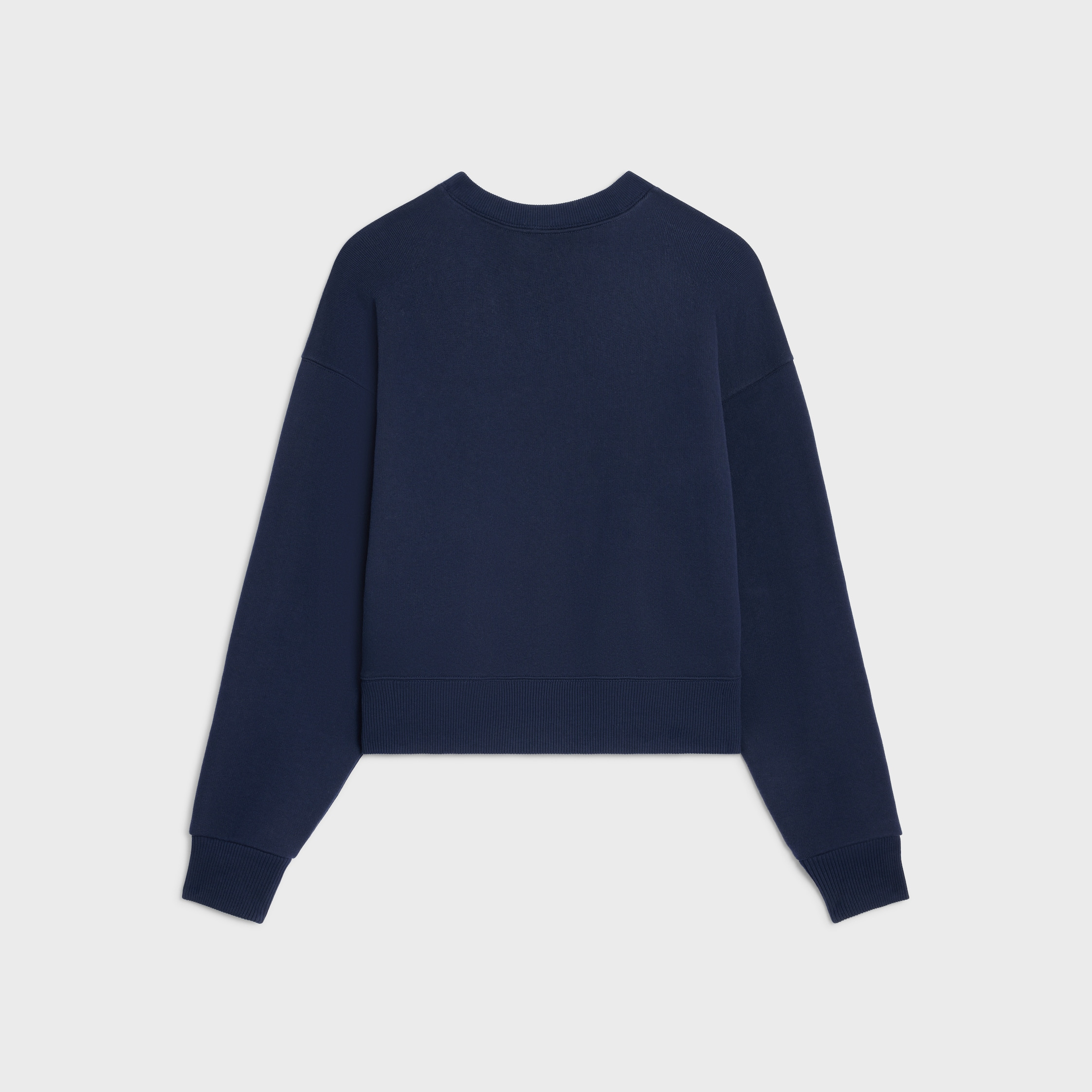 loose sweatshirt IN cotton fleece - 2
