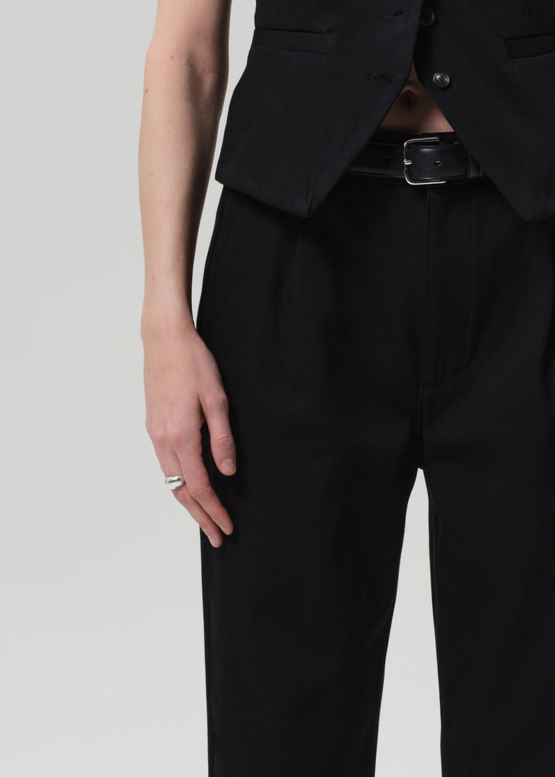 Mallory Straight Trouser In Black 6