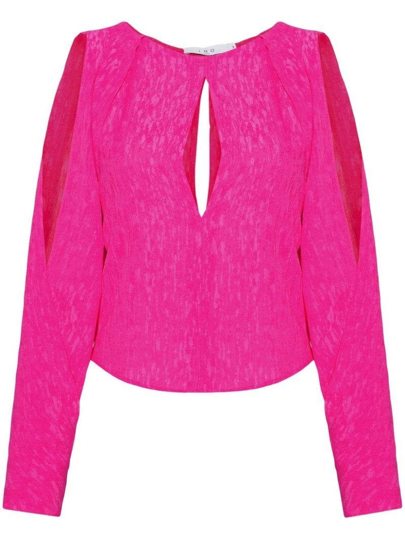 Maurita textured-finish top 1