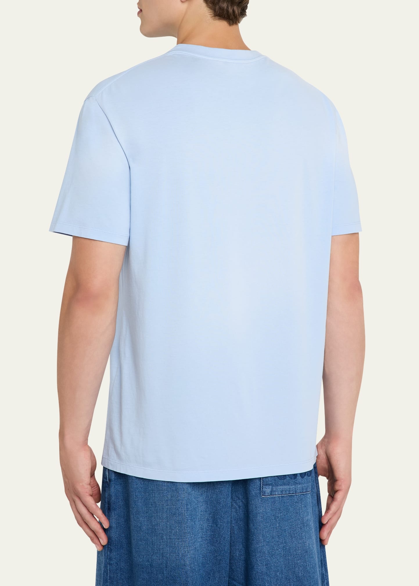 Men's Tonal Anagram Crewneck T-Shirt - 3