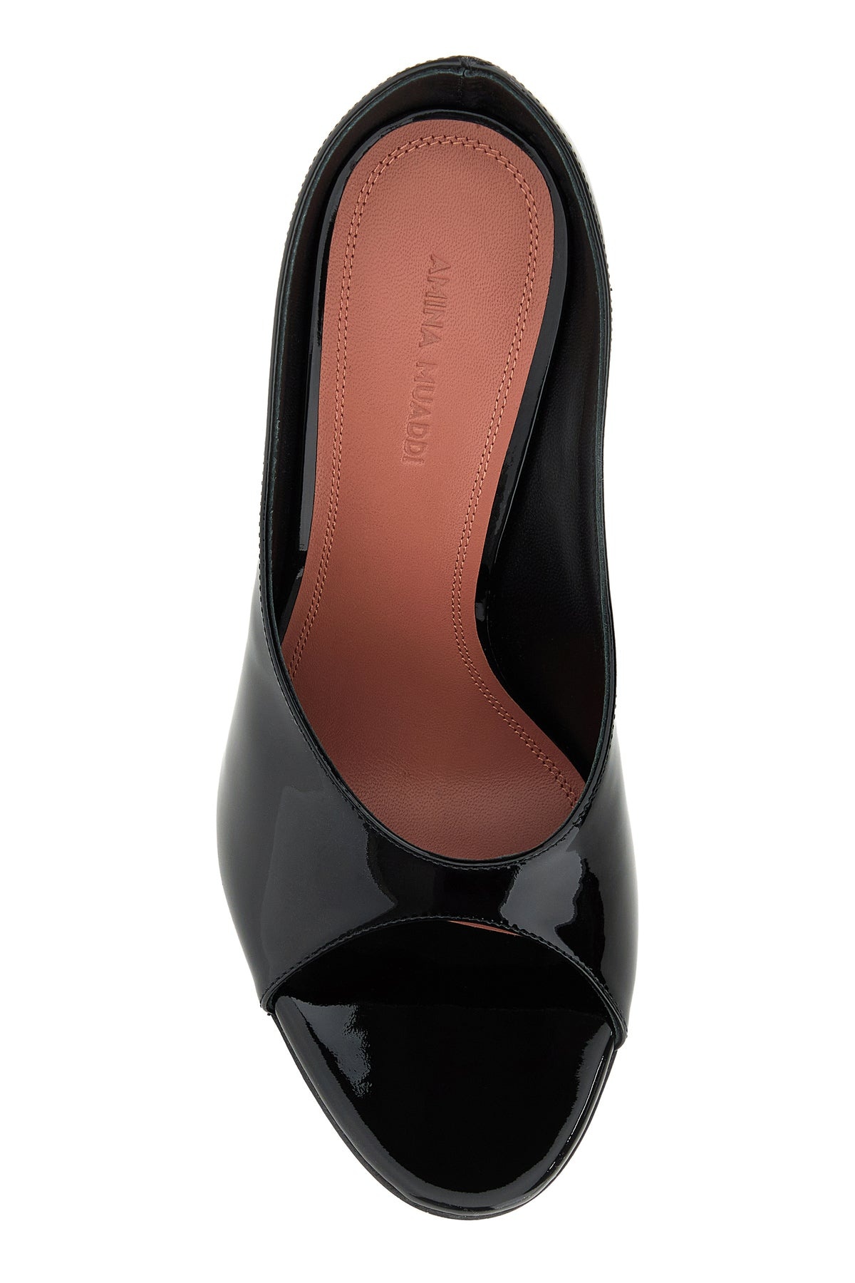 Black leather Anok 105 mules - 4