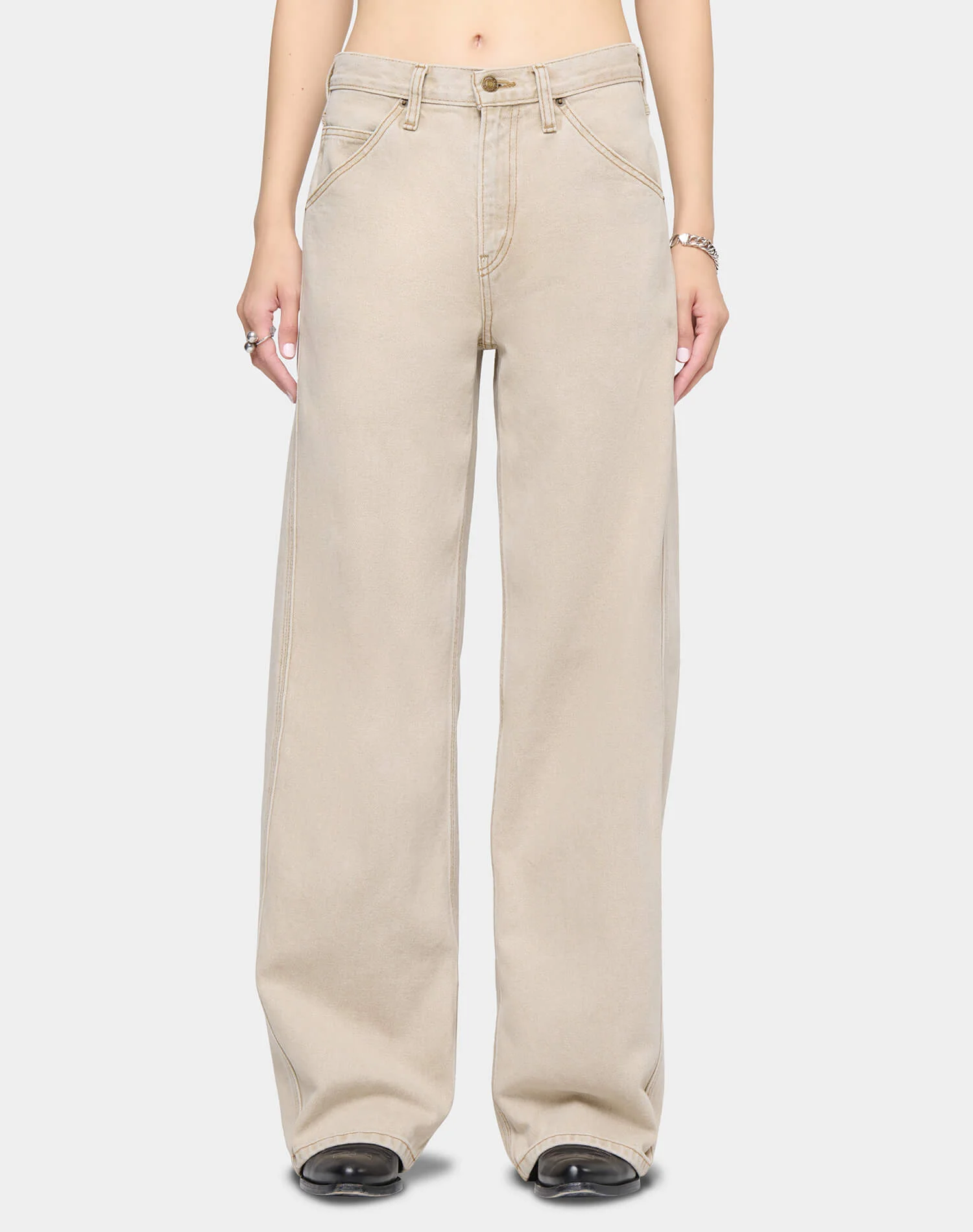 Painter Jean - Quiet Khaki - 1