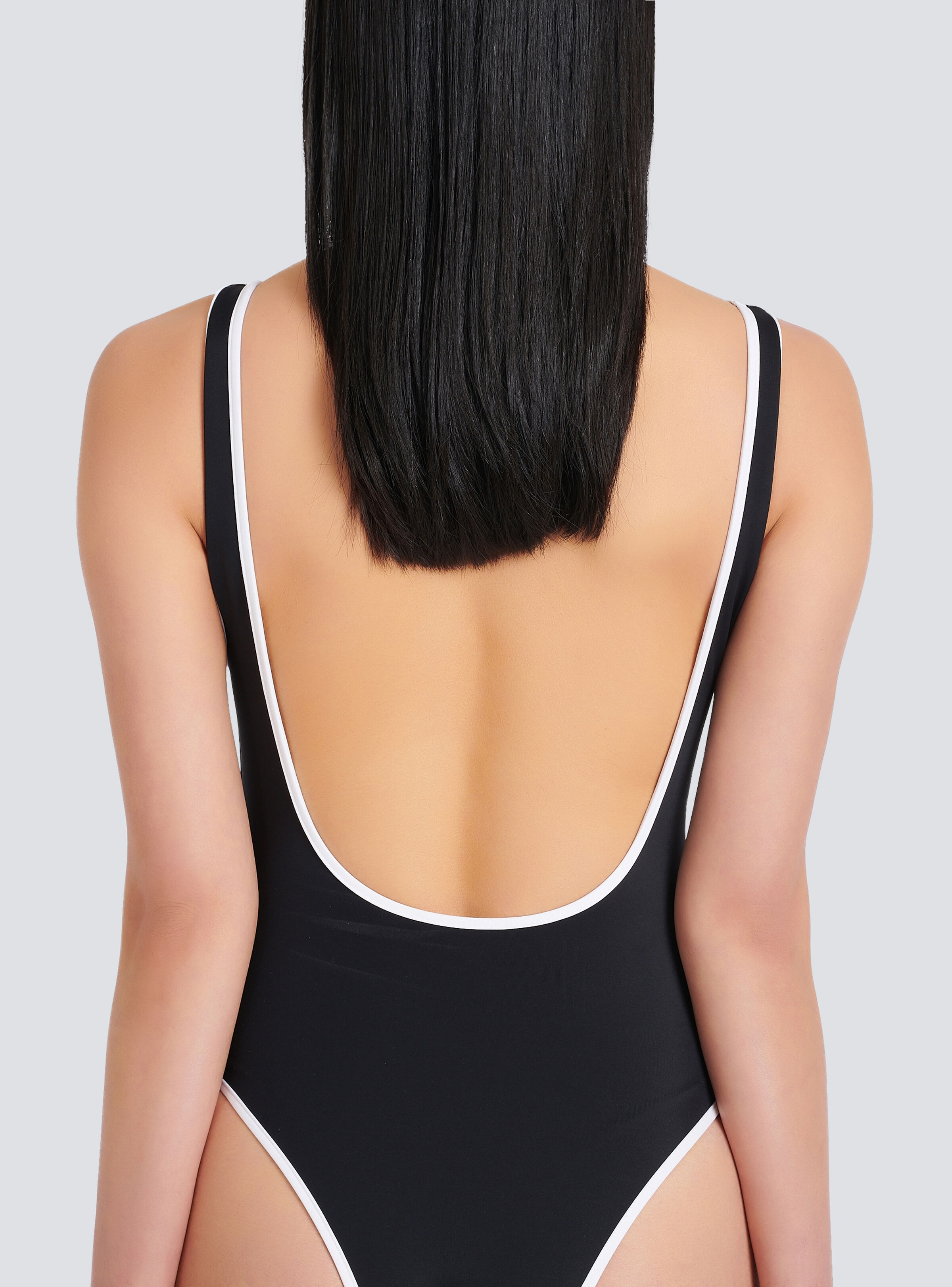 Balmain logo swimsuit - 7