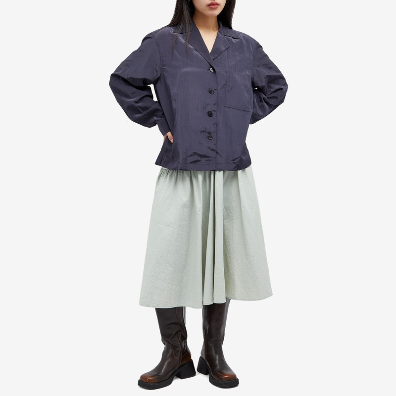 LOW CLASSIC Low Classic Crinkle 2-Way Shirt outlook