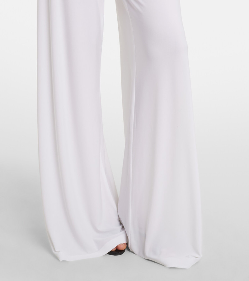Jersey wide-leg pants 4