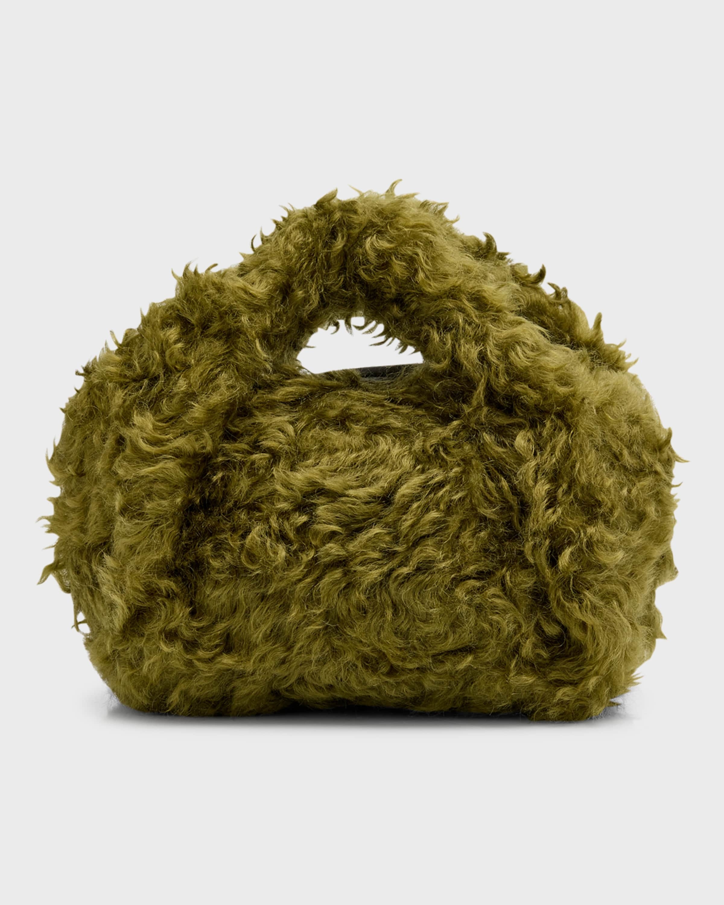 Twister Faux-Fur Top-Handle Bag - 1