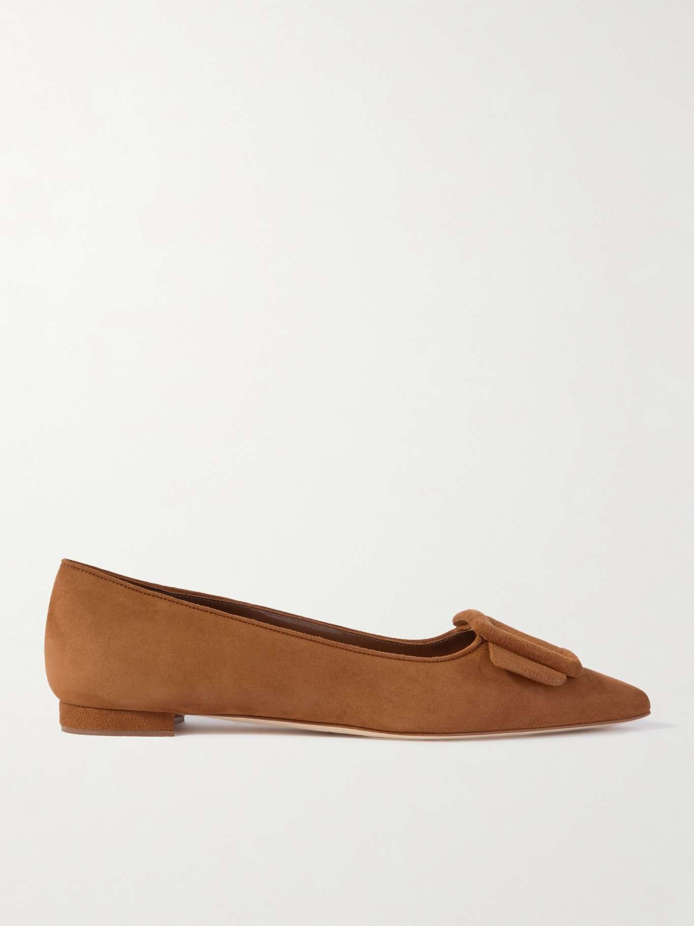 Maysale suede point-toe flats - 1