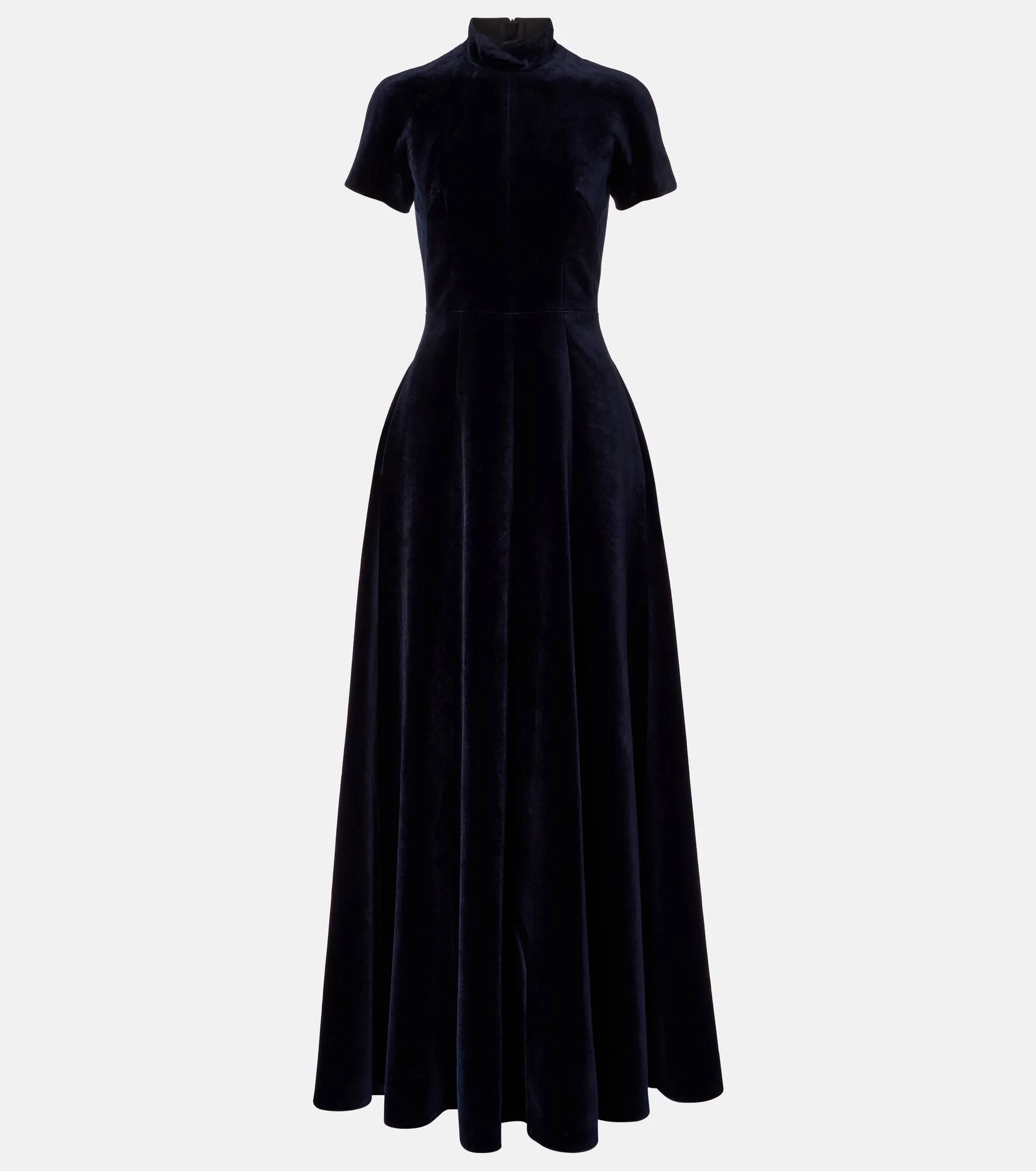 Malinda cotton velvet gown - 1