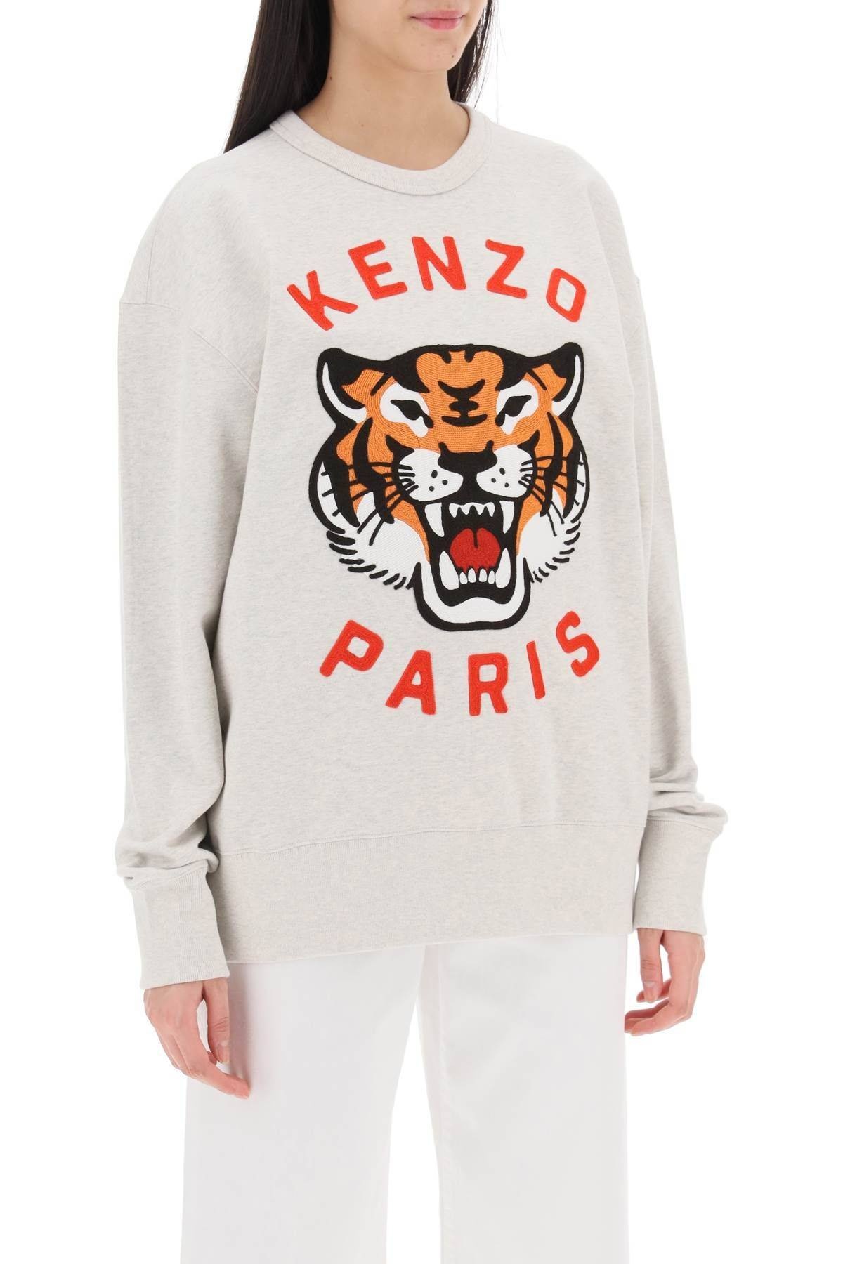 'LUCKY TIGER' OVERSIZED SWEATSHIRT - 3