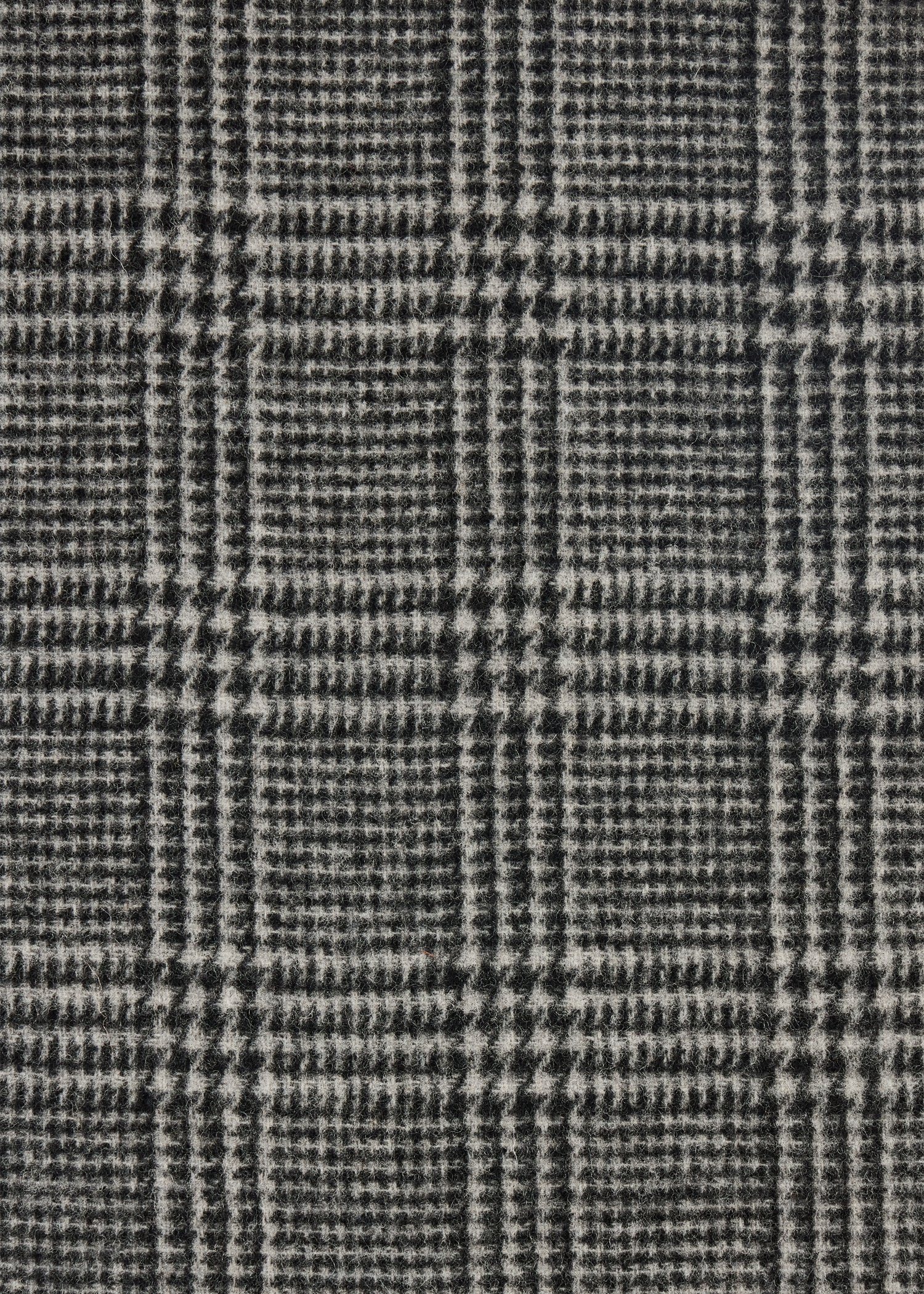 Women's Wool Prince of Wales Check Scarf - 4