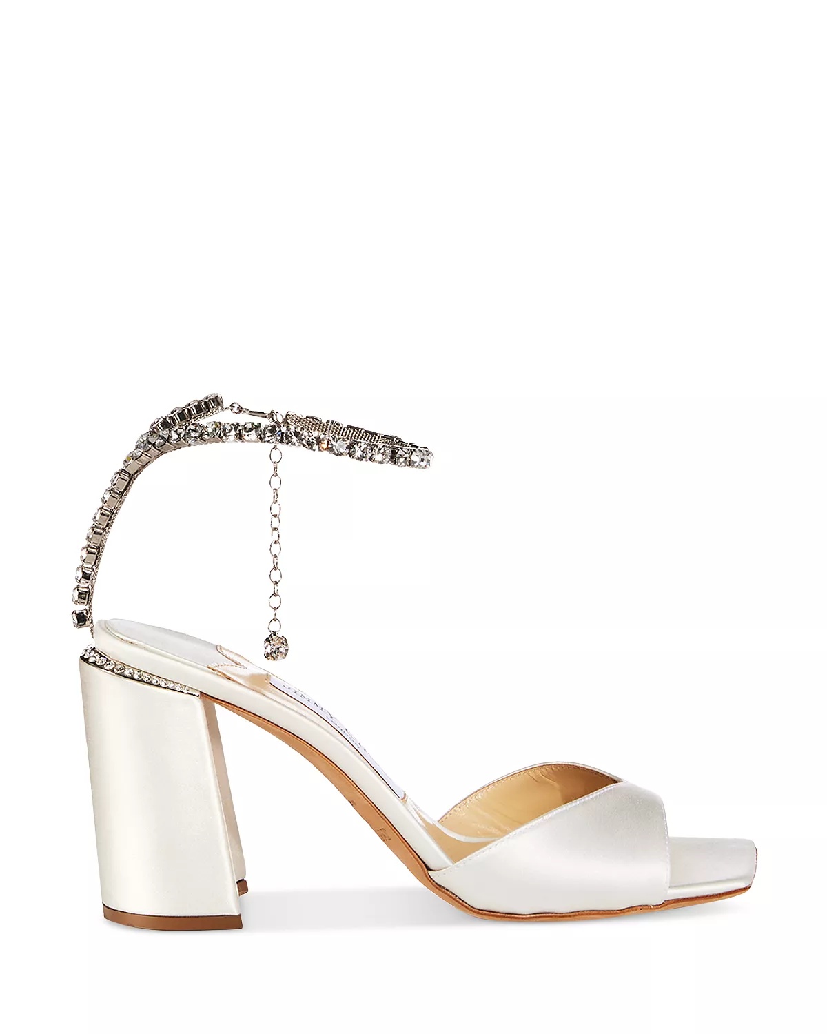 Women's Saeda 85 Embellished Ankle Strap High Heel Sandals - 2