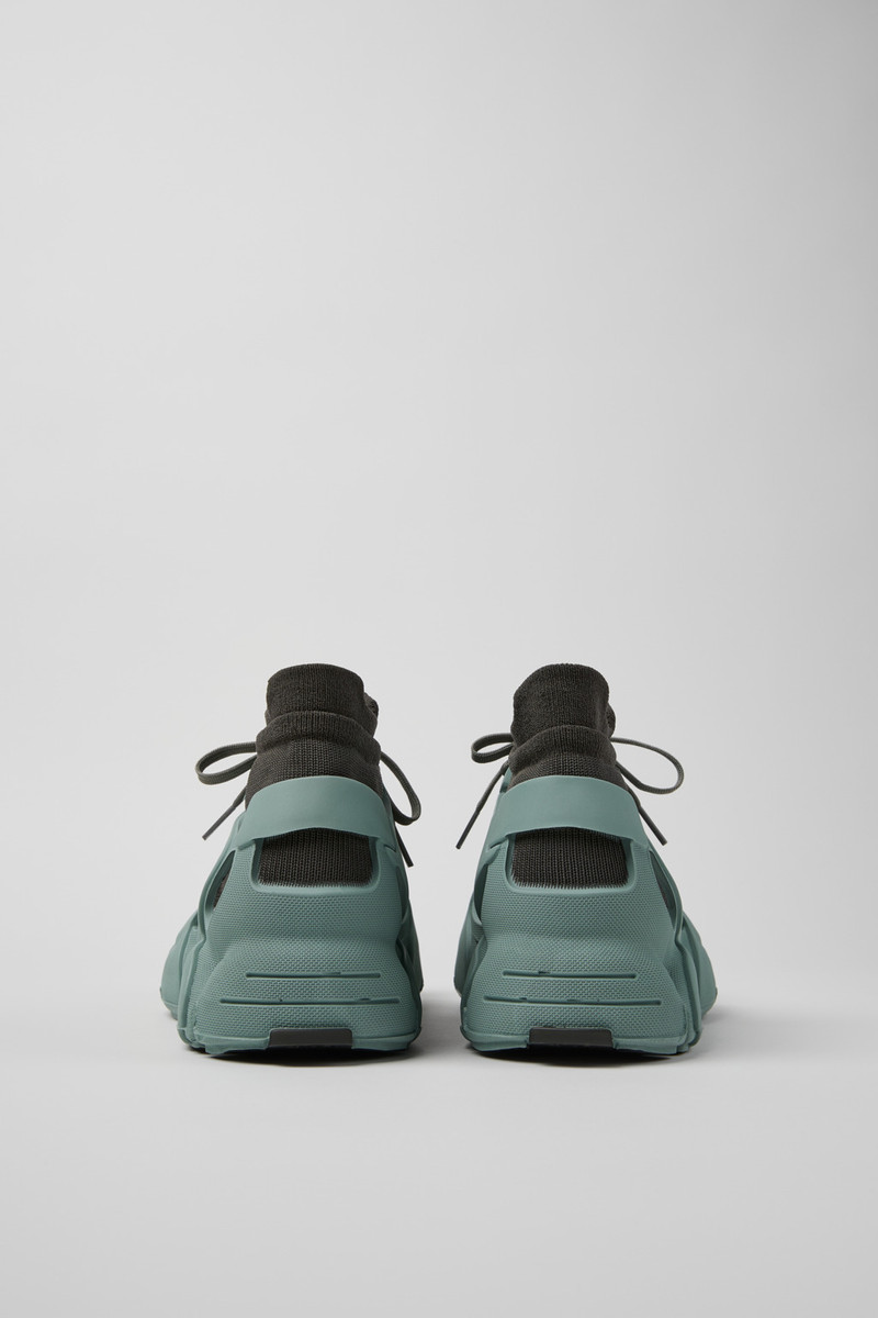 CAMPERLAB Ice Blue-Gray Caged Sneakers outlook