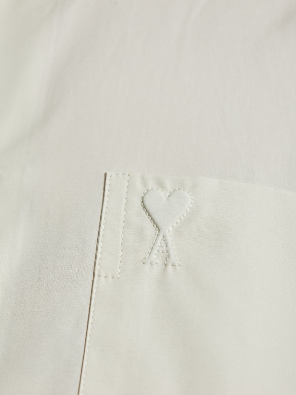 heart-embroidered long-sleeve shirt - 4