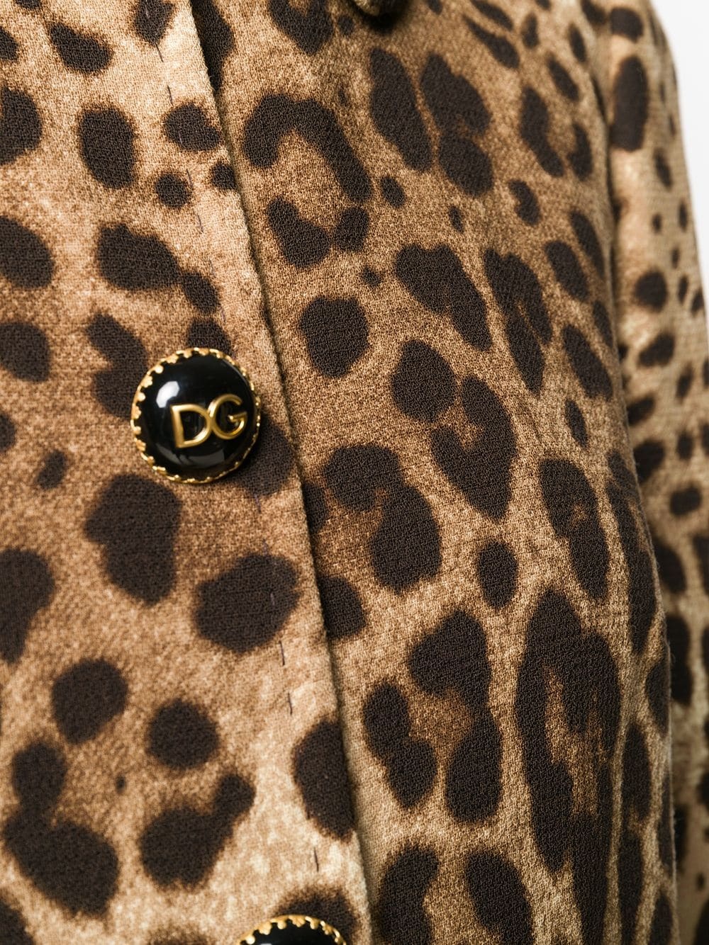 leopard print coat - 5