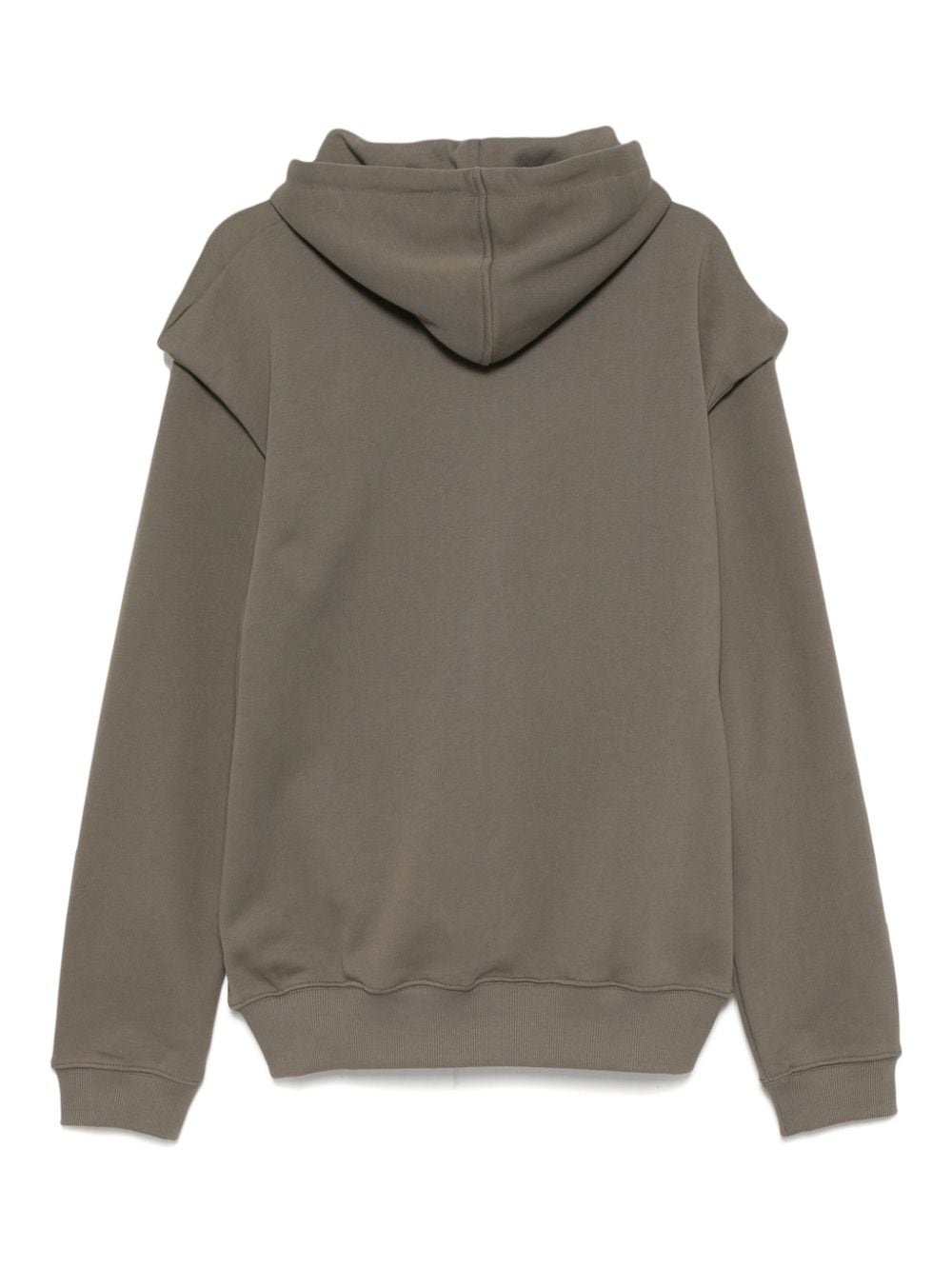logo print hoodie - 2